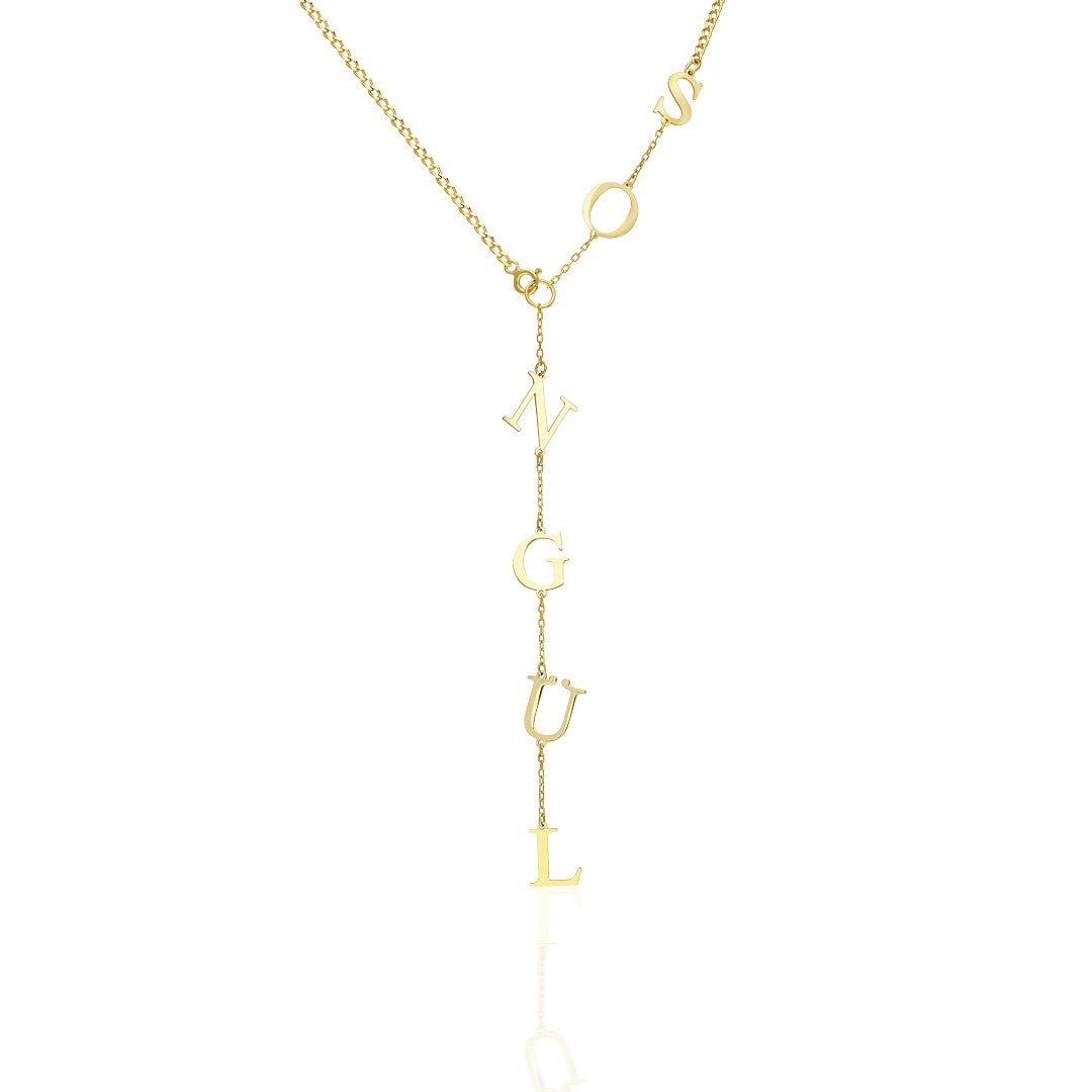 Summer Name Necklace - 925 Silver