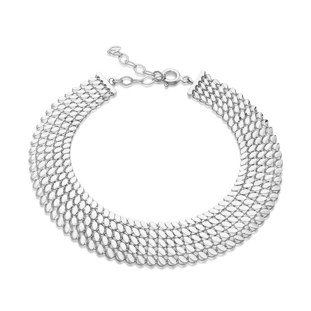 Five-Row Snake Bracelet - 925 SILVER