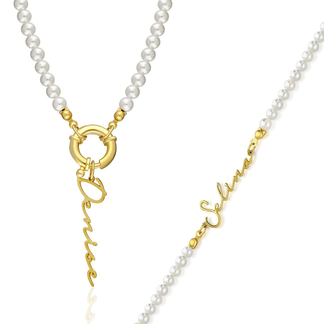 Named Pearl Set - 925 SILVER