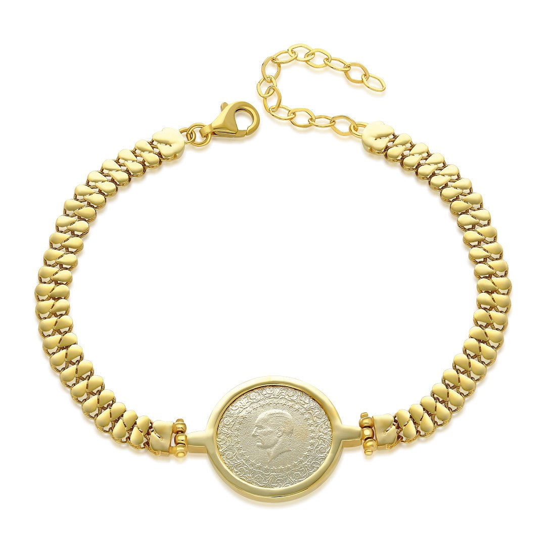 Water Drop Chain Bracelet - 925 SILVER