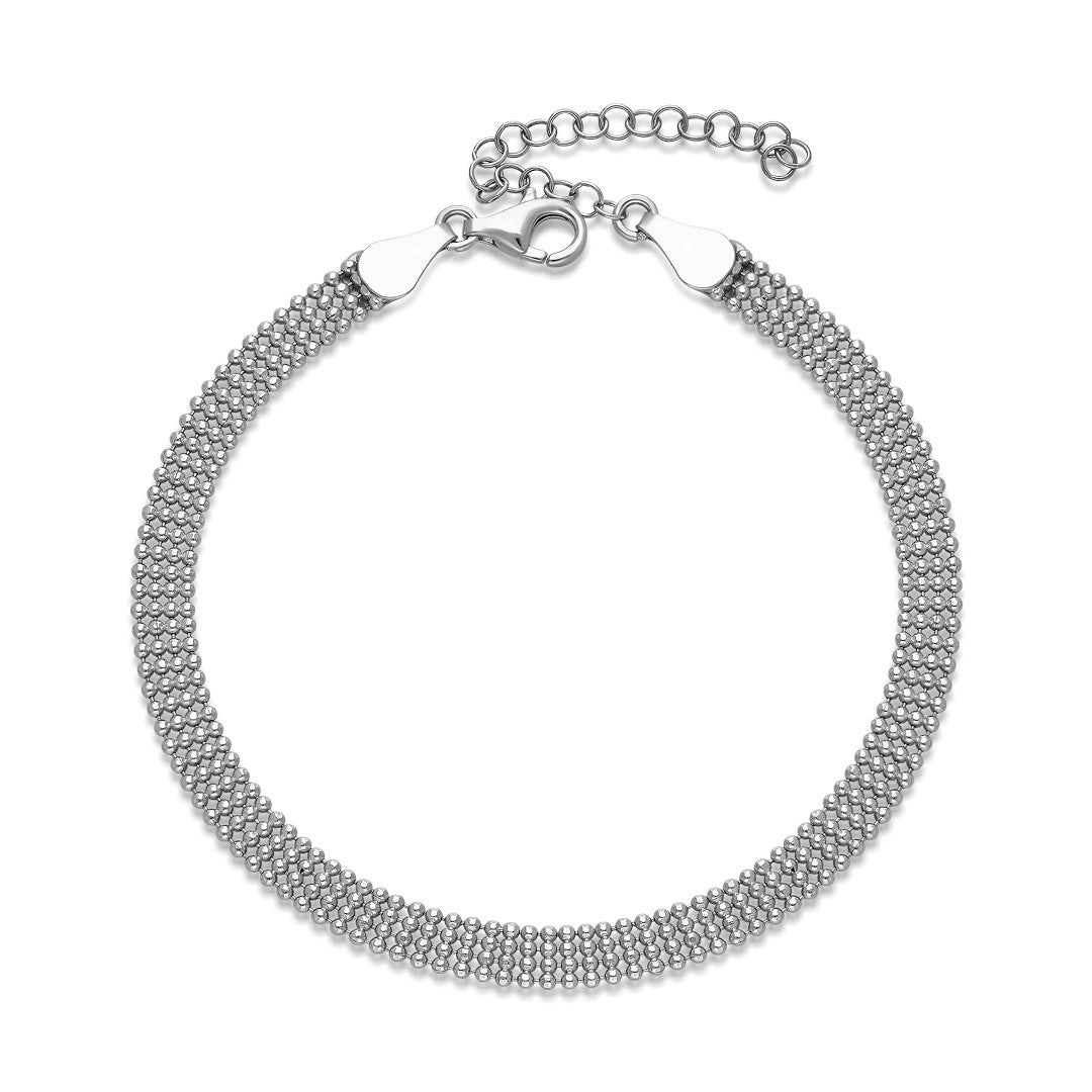Ball Chain Bracelet - 925 SILVER