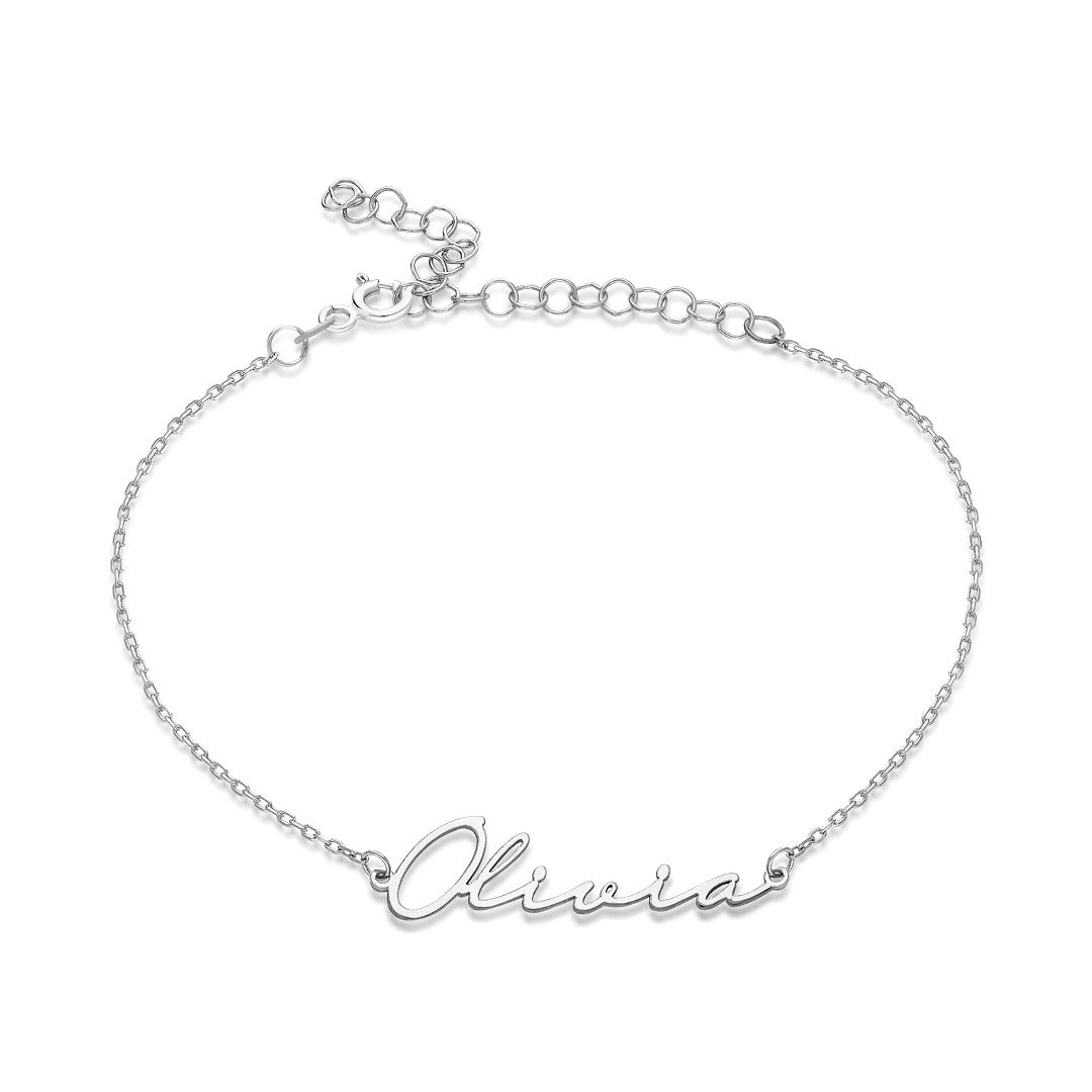 Basic Name Bracelet - 925 Silver