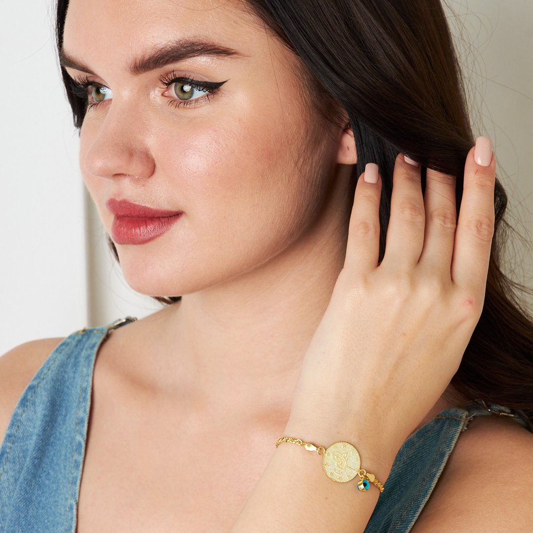 Evil Eye Resat Bracelet - 925 SILVER