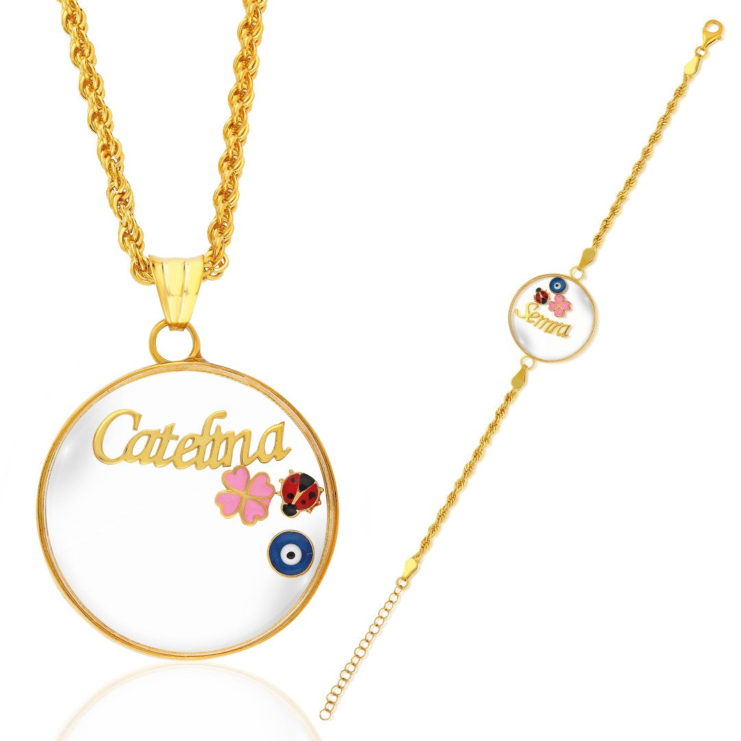 Named Frame Set - 925 SILVER