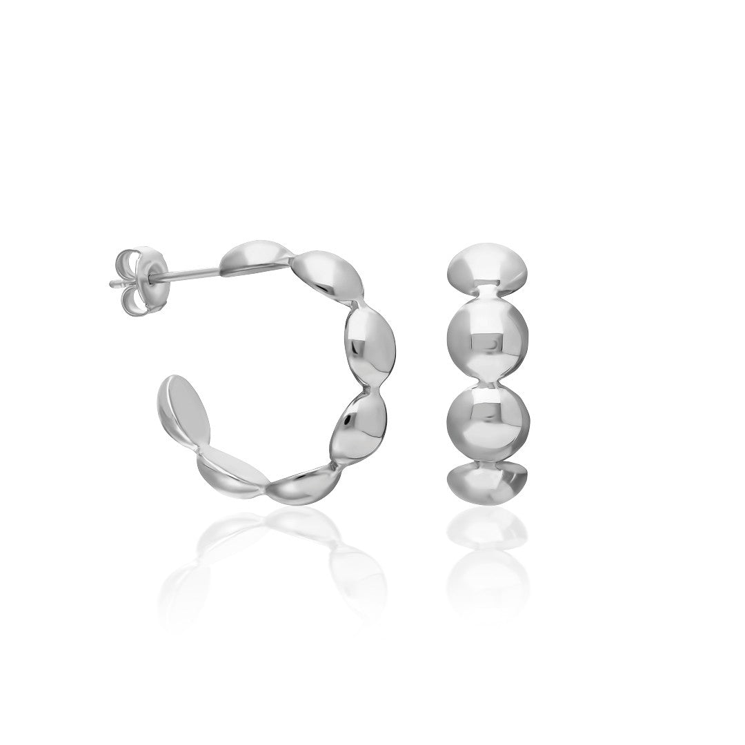 SCHLICHTE STILVOLLE OHRRINGE | 925 SILBER