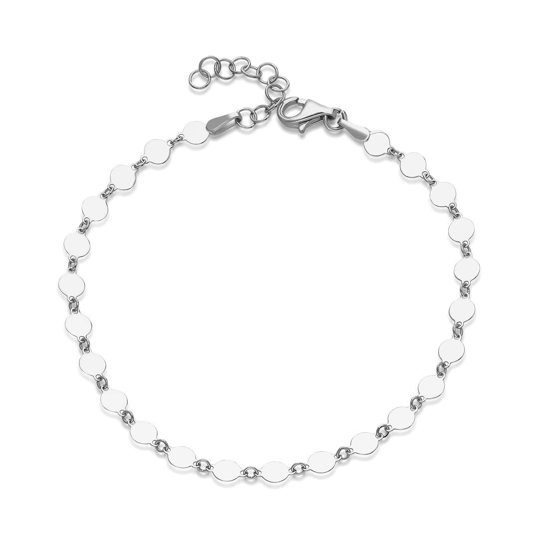 Mirror Link Bracelet - 925 SILVER