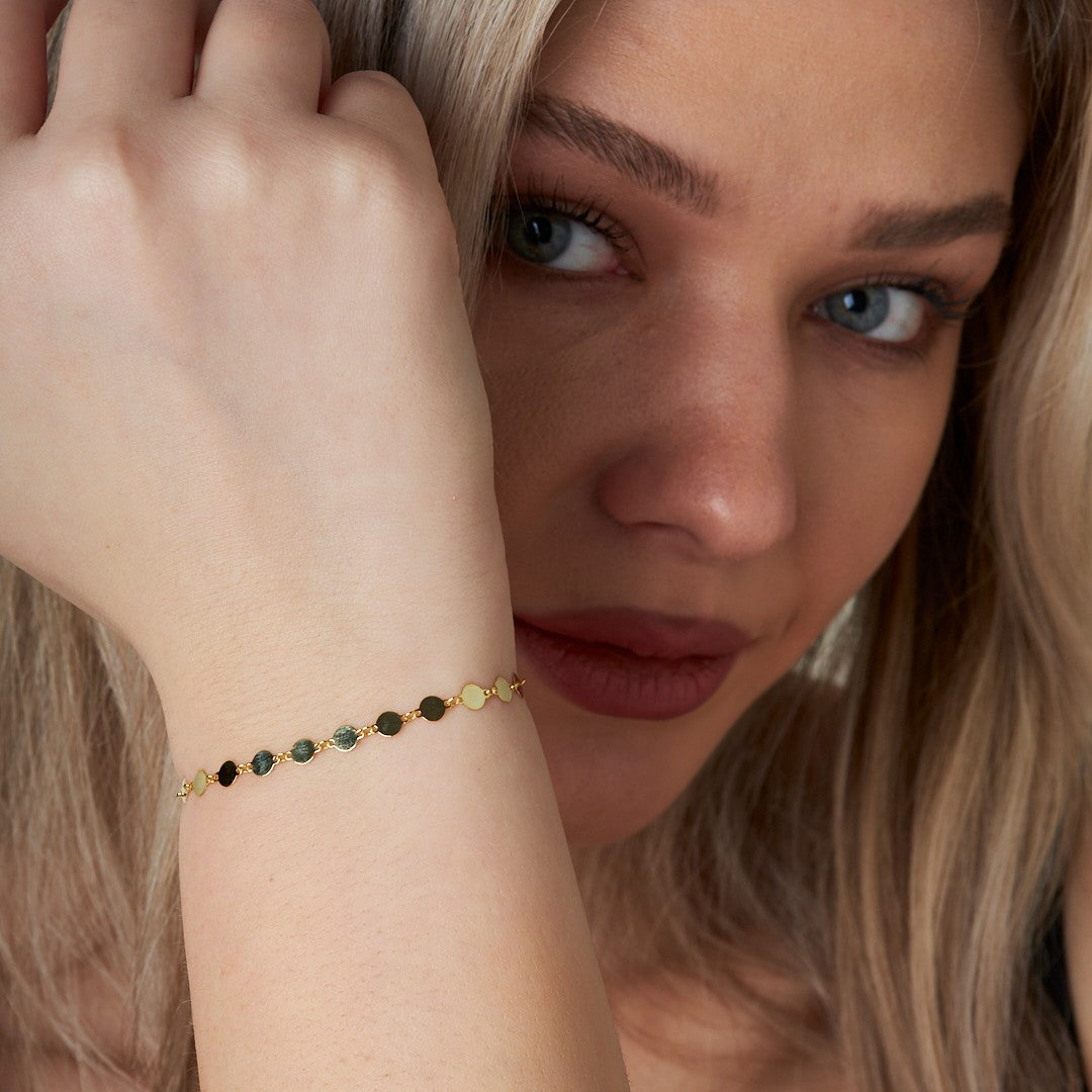 Mirror Link Bracelet - 925 SILVER