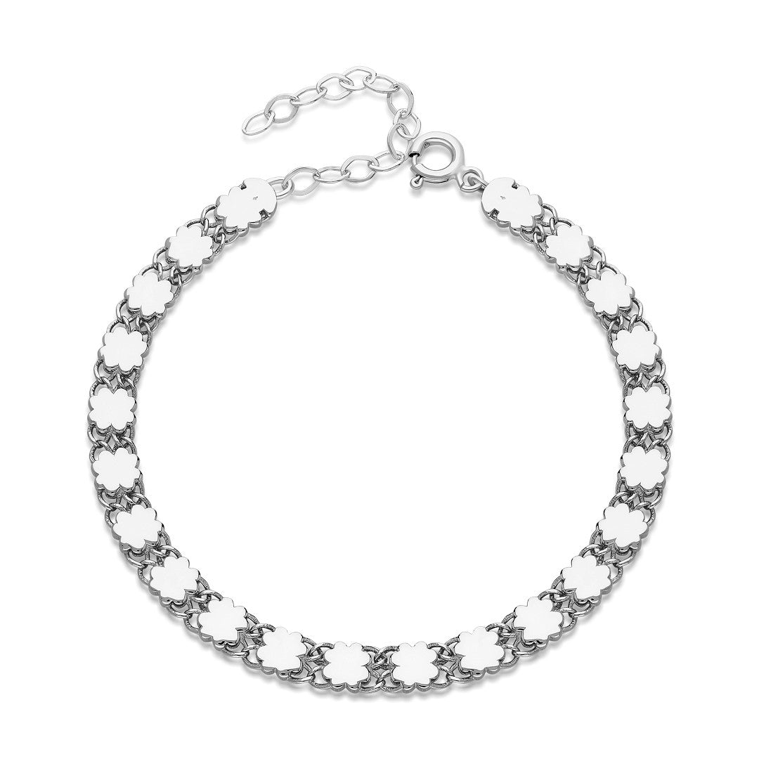 Plane Tree Leaf Bracelet - 925 SILVER