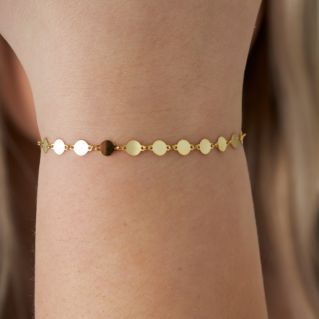 Mirror Link Bracelet - 925 SILVER