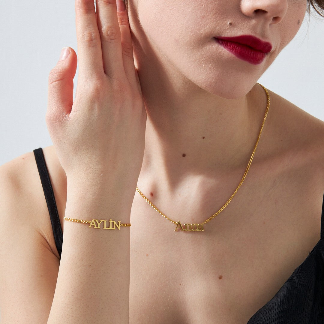 NAMENSKETTE SET | 925 SILBER