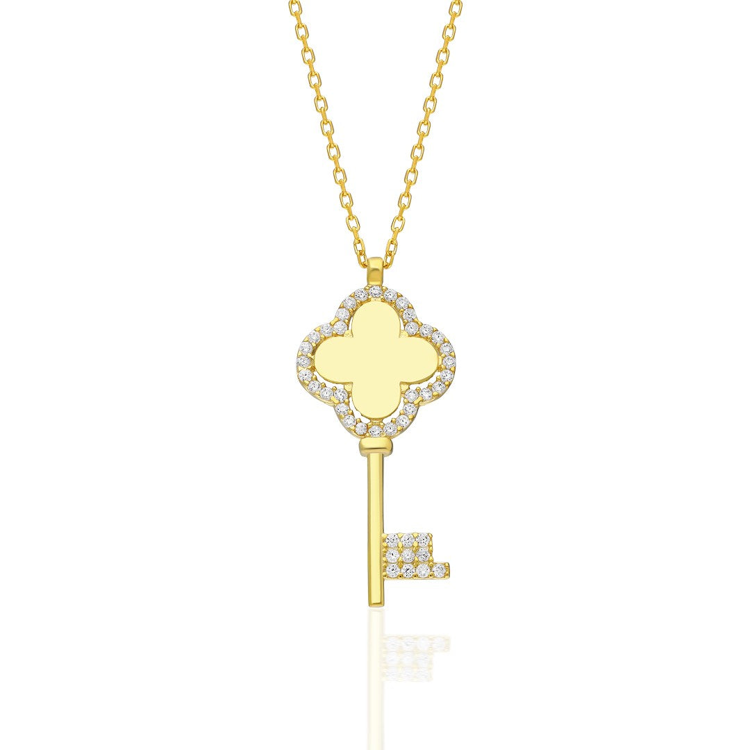 Key Necklace - 925 SILVER
