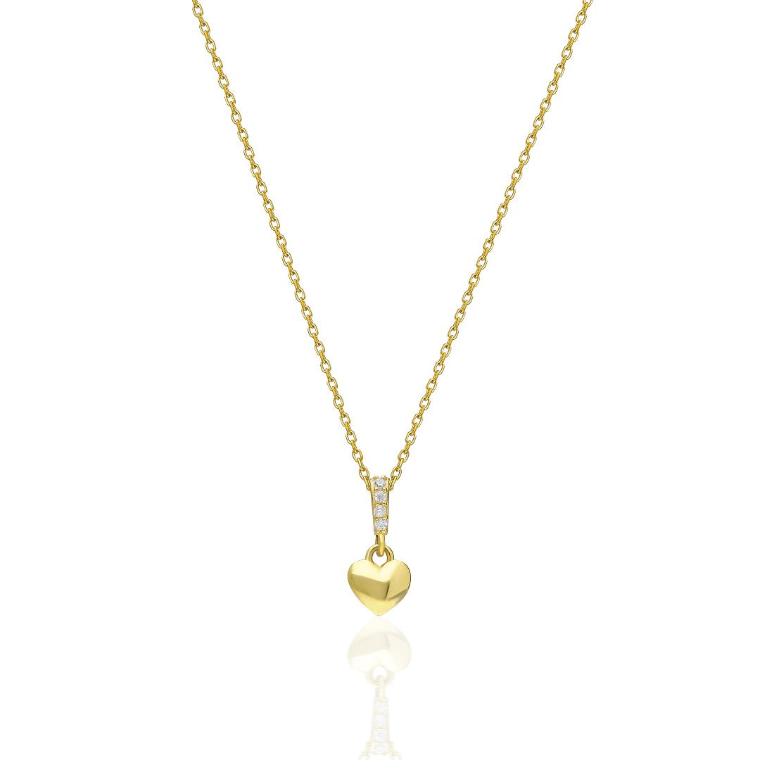 Minimal Heart Necklace - 925 SILVER