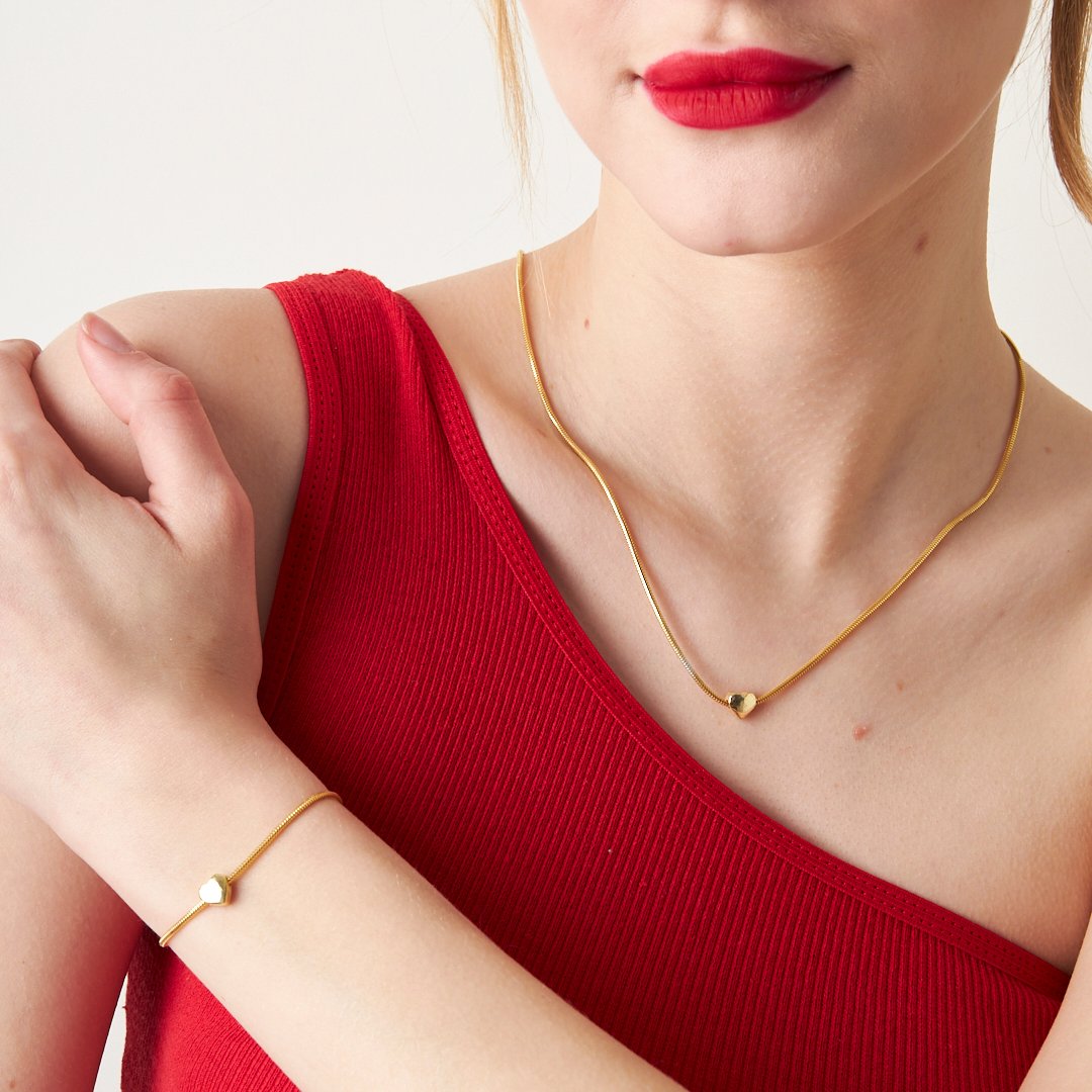 HERZKETTE MODEL 2 SET | 925 SILBER