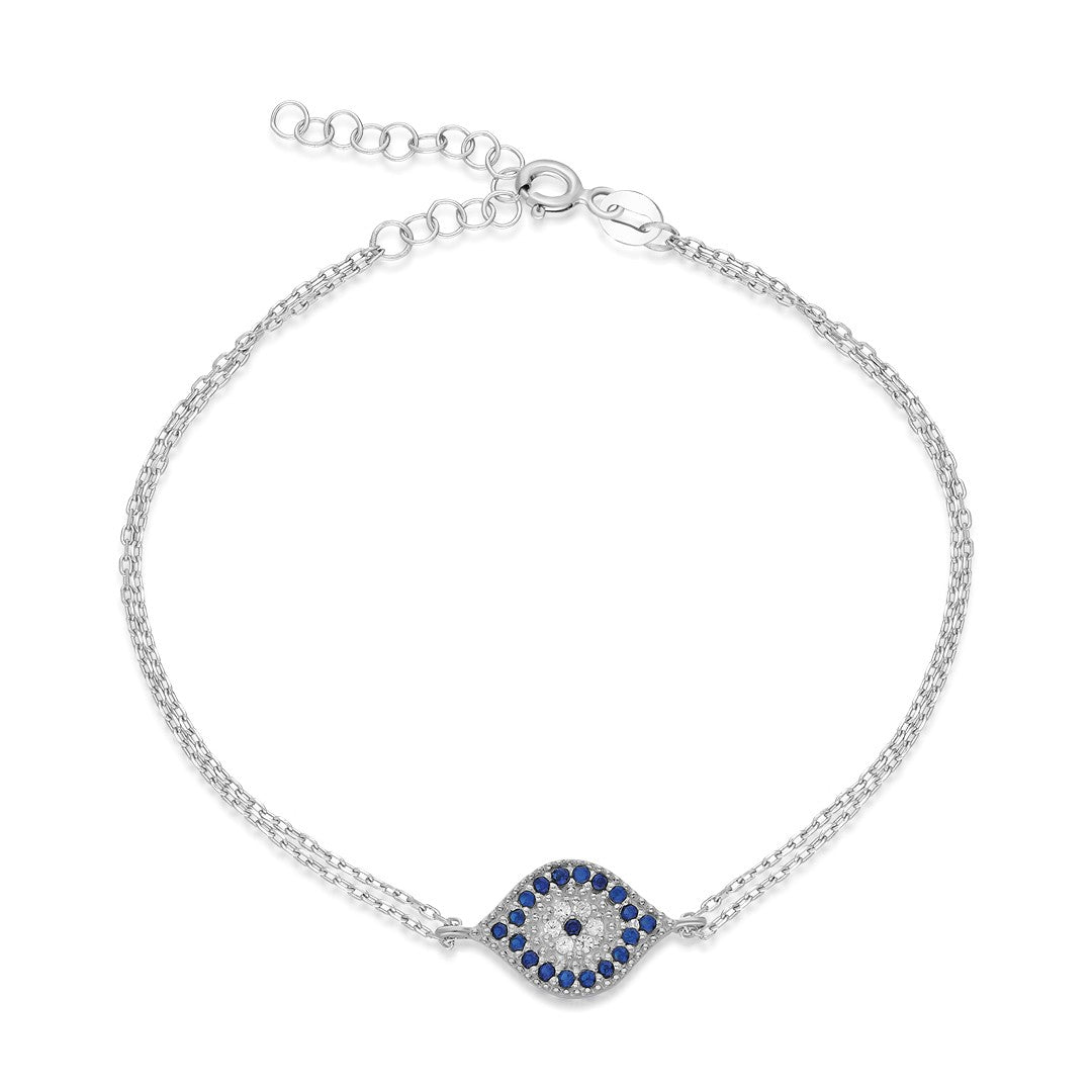 Eye Motif Bracelet - 925 SILVER