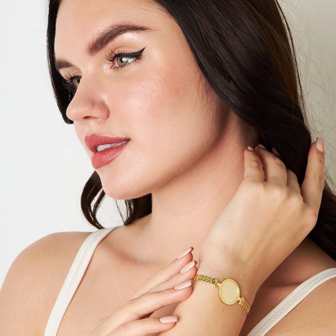 Water Drop Chain Bracelet - 925 SILVER