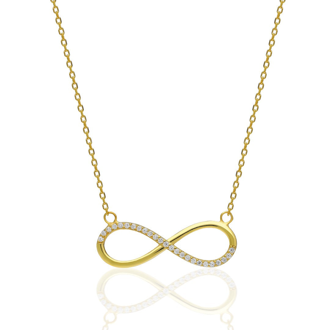 Infinity Design Necklace - 925 SILVER