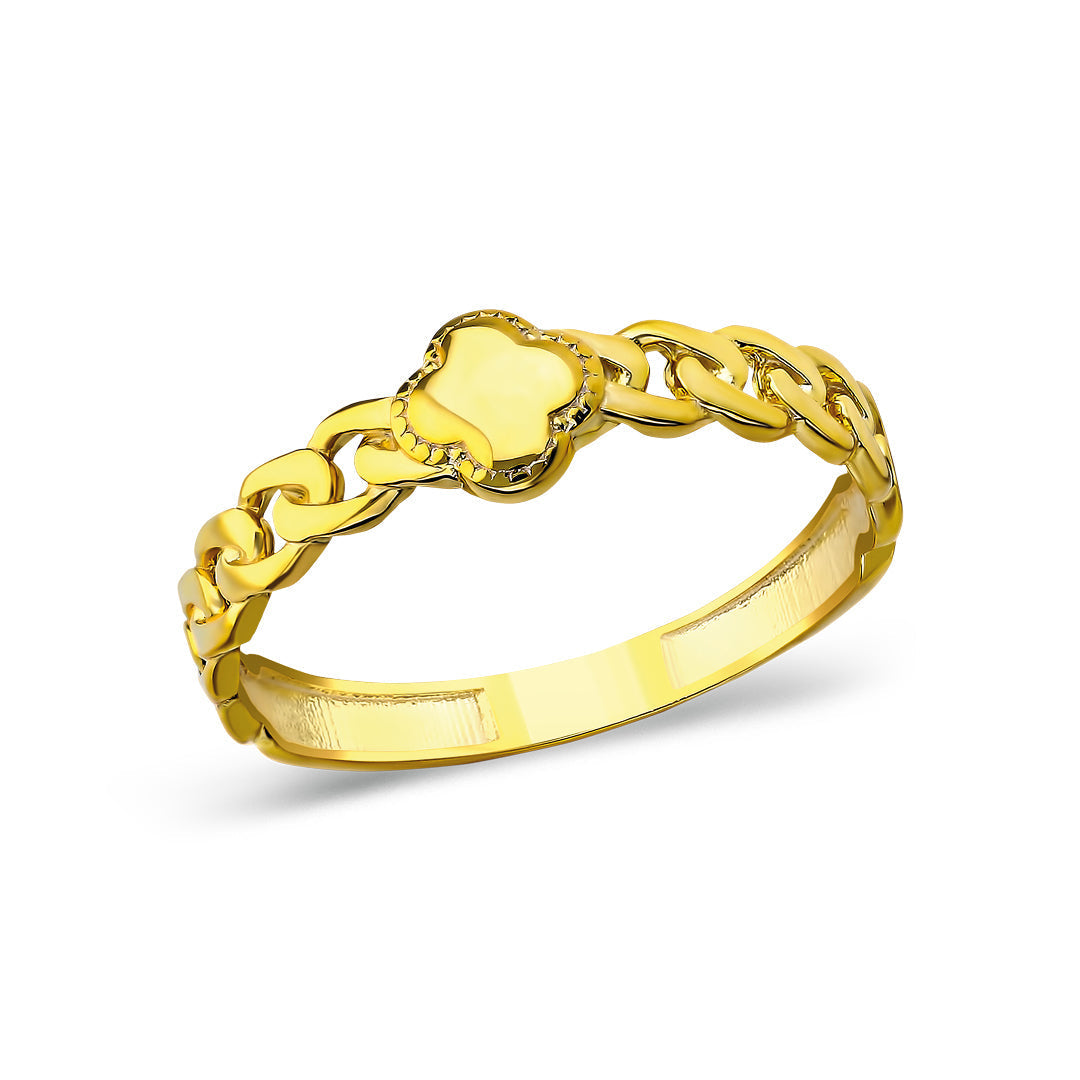 Clover Leaf Ring - 925 SILVER