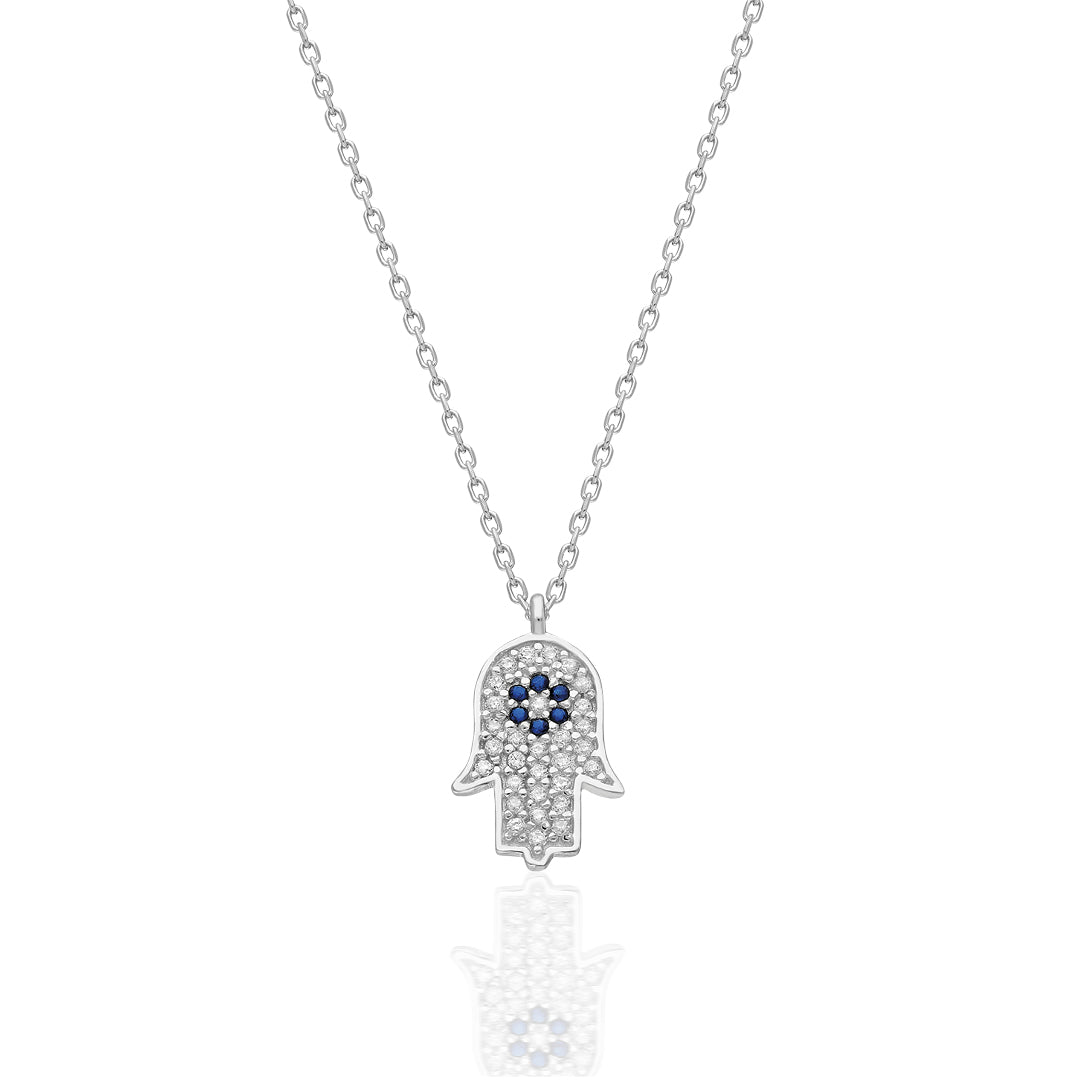 Fatima Hand Chain Necklace - 925 SILVER