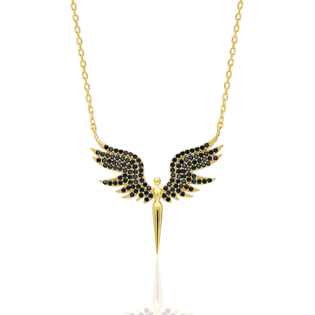Angel Wing Necklace - 925 Silver