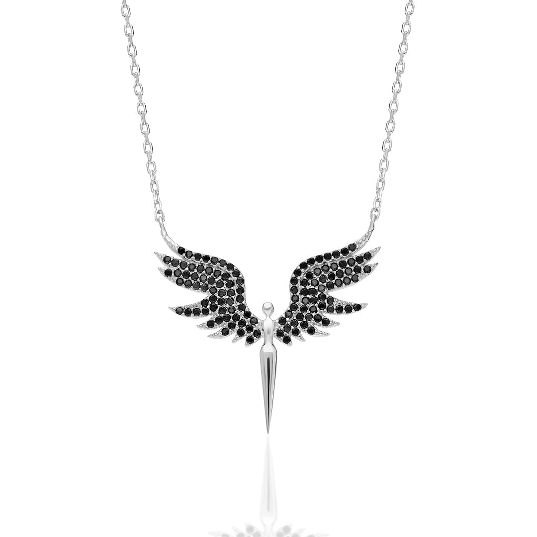 Angel Wing Necklace - 925 Silver