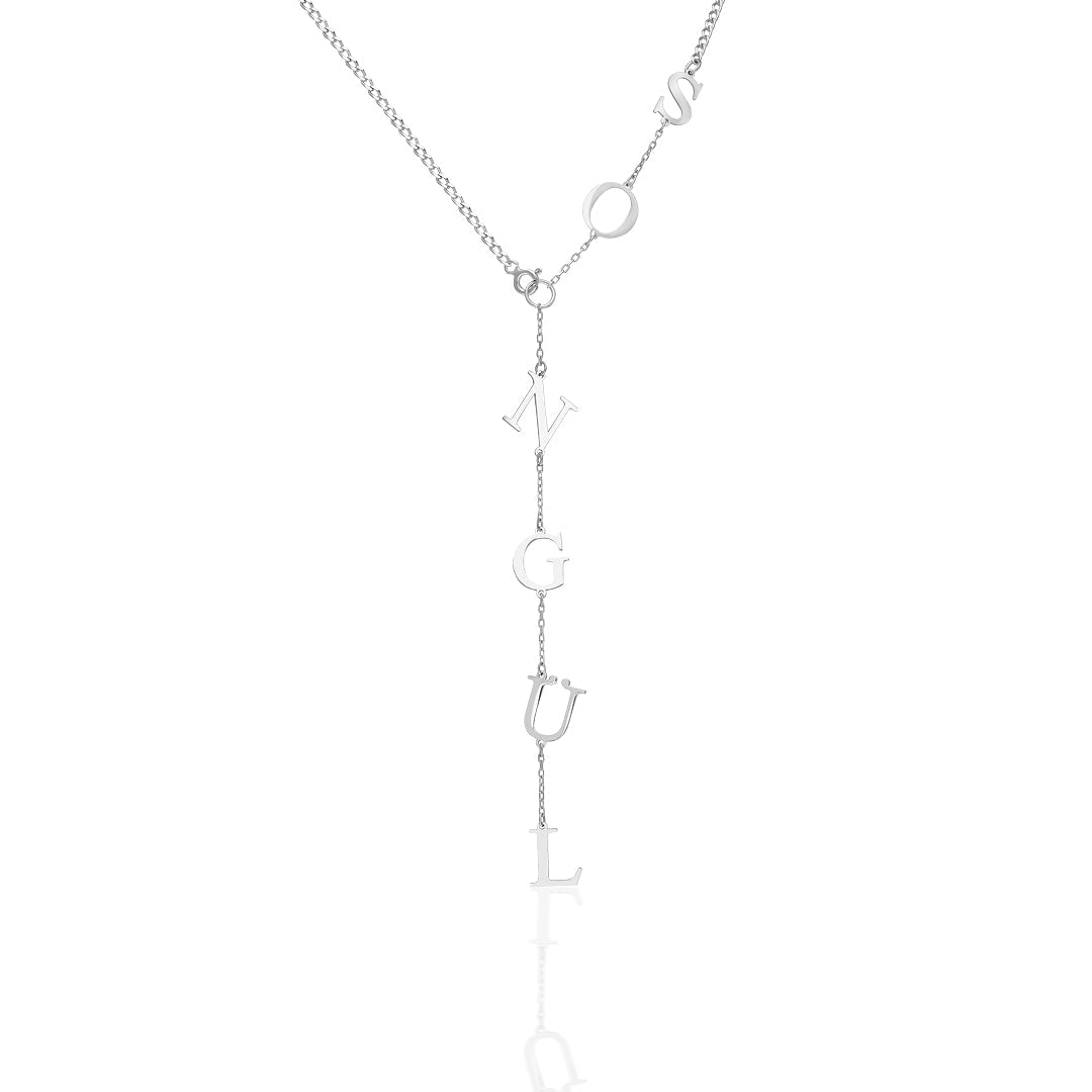 Summer Name Necklace - 925 Silver