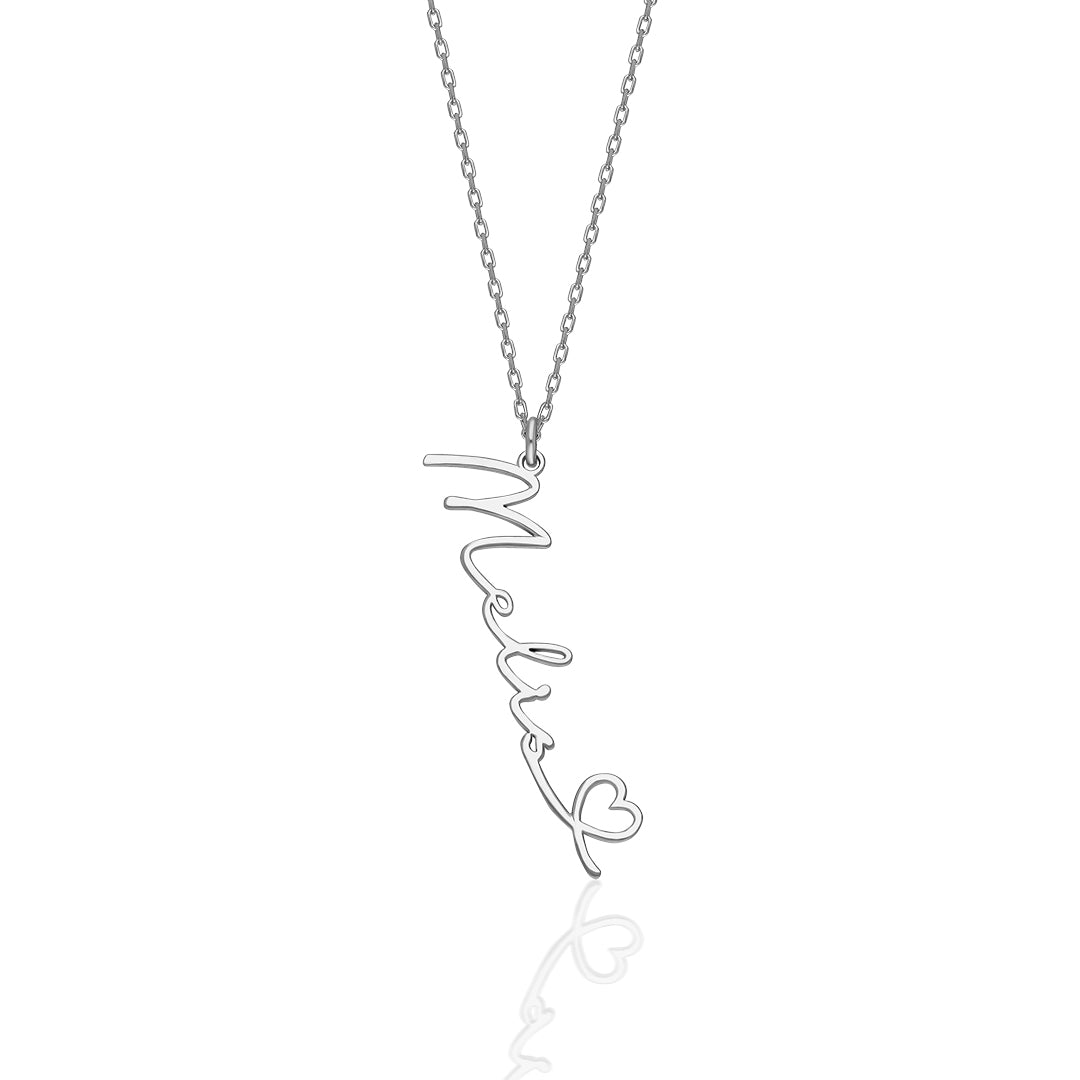 My Named Heart Necklace - 925 Silver