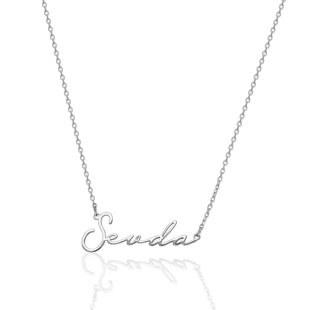 Real Name Necklace - 925 Silver