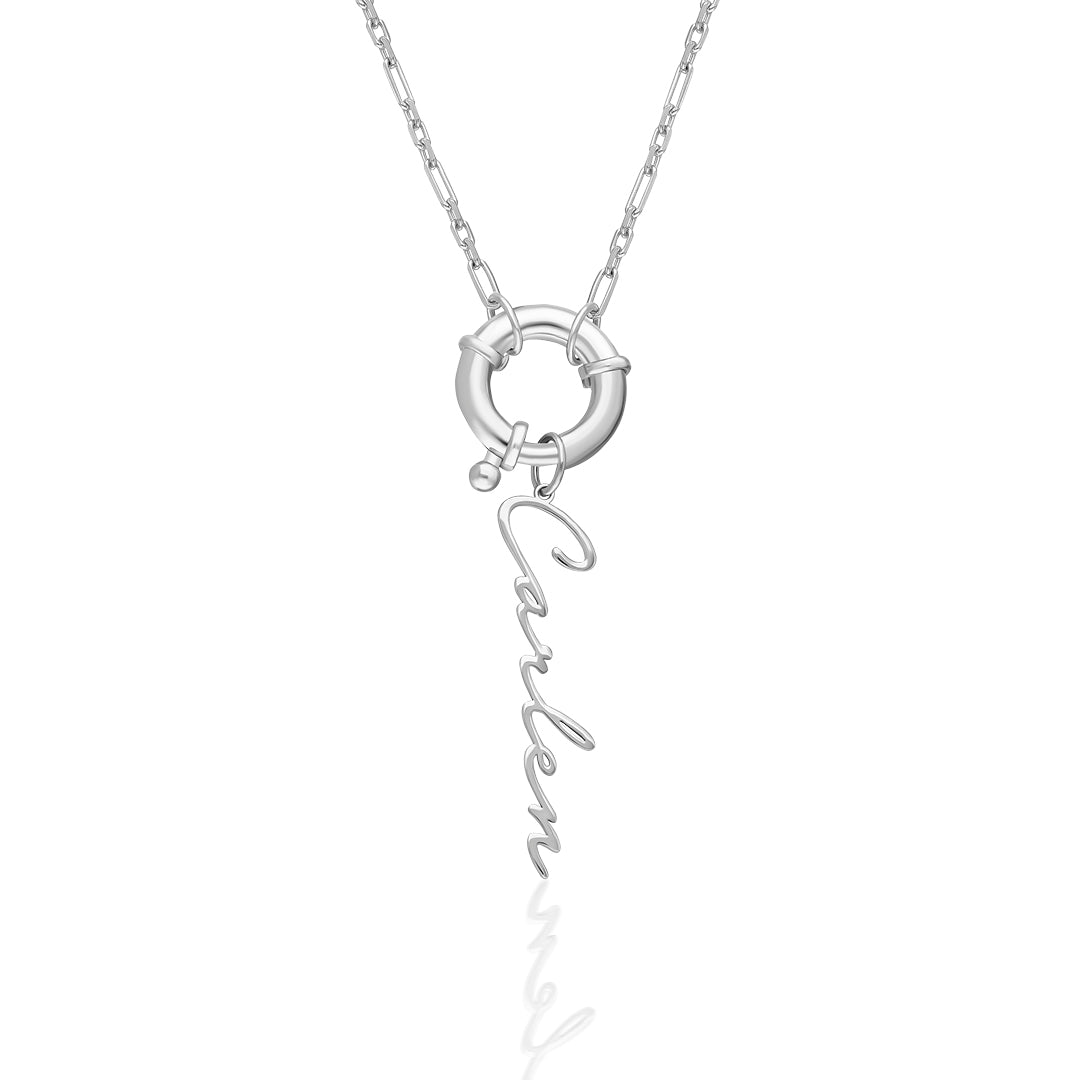Signature Lock Necklace - 925 SILVER
