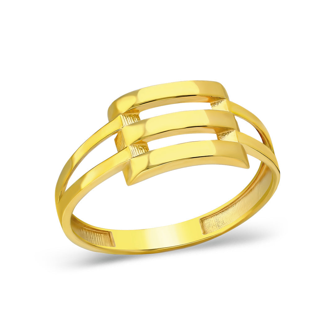 GERIPPE RING | 925 SILBER