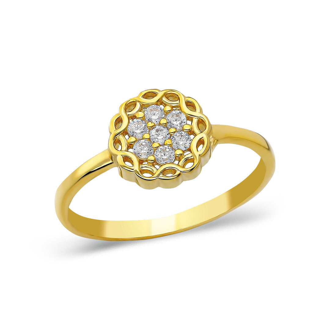 Daisy Model Ring - 925 SILVER