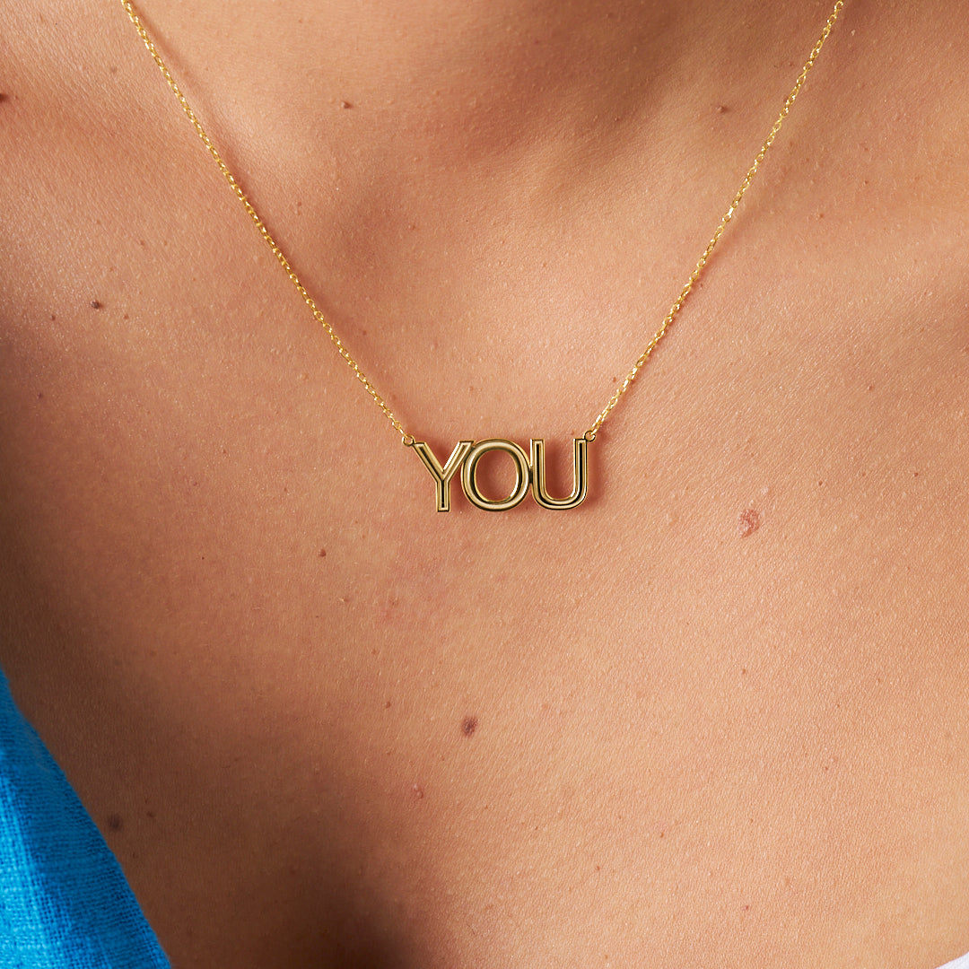 Striped You Necklace - 925 SILVER