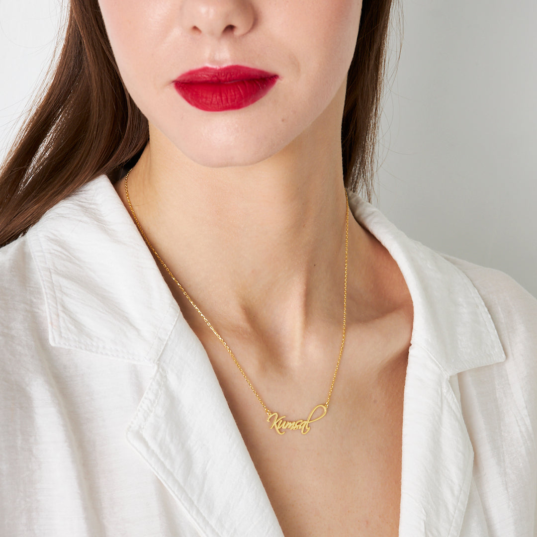 Special Design Name Necklace - 925 SILVER