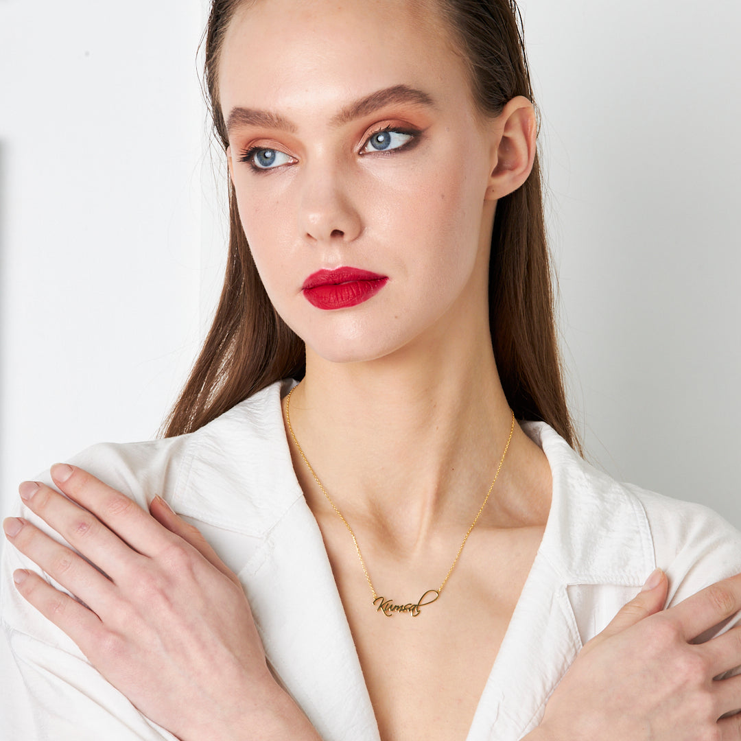 Special Design Name Necklace - 925 SILVER