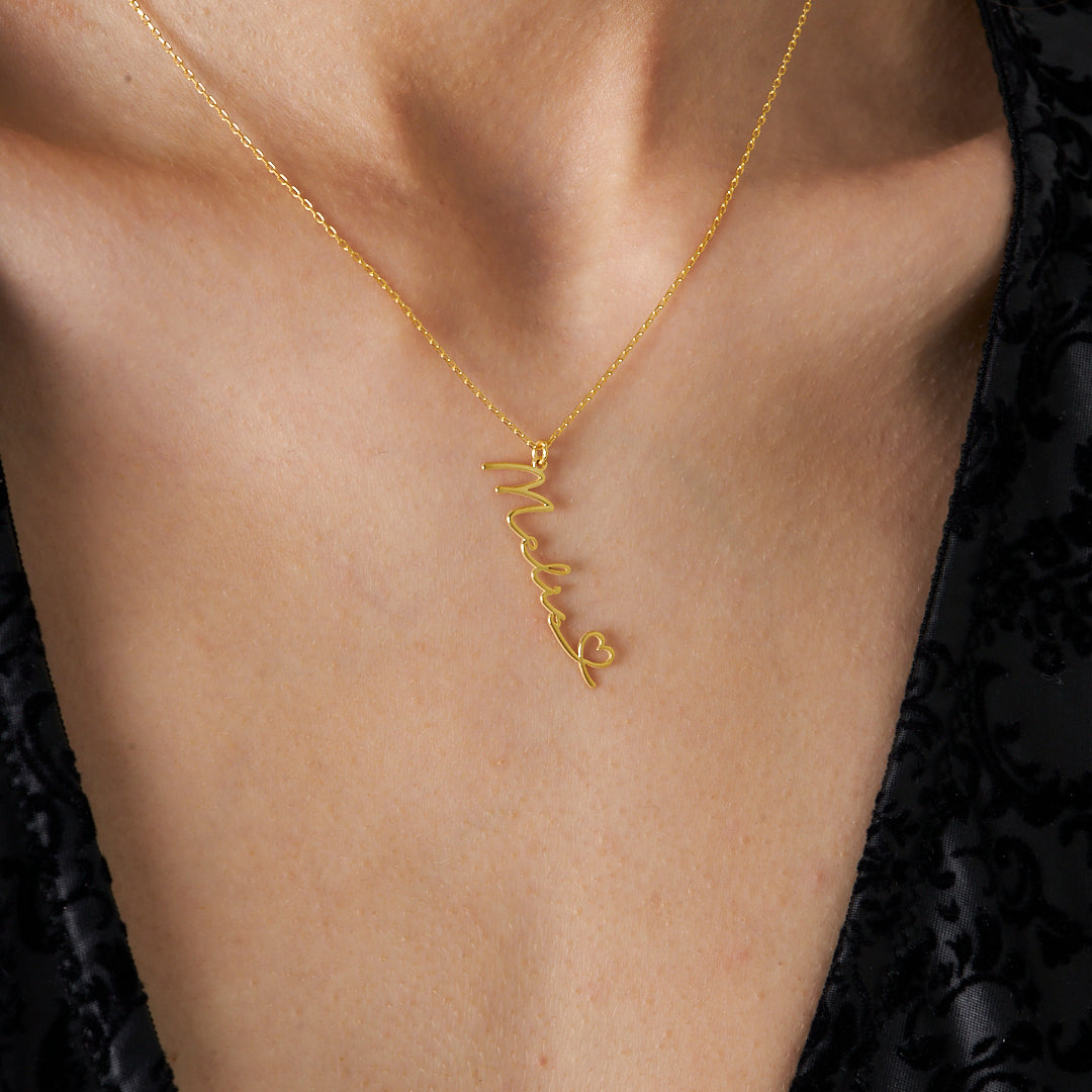 My Named Heart Necklace - 925 Silver