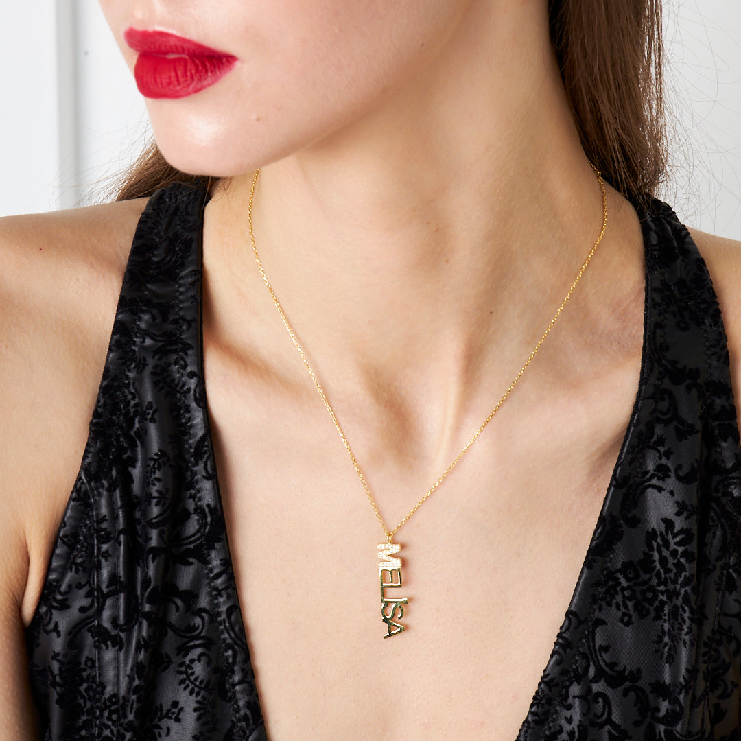 INITIALEN NAMENSKETTE | 925 SILBER