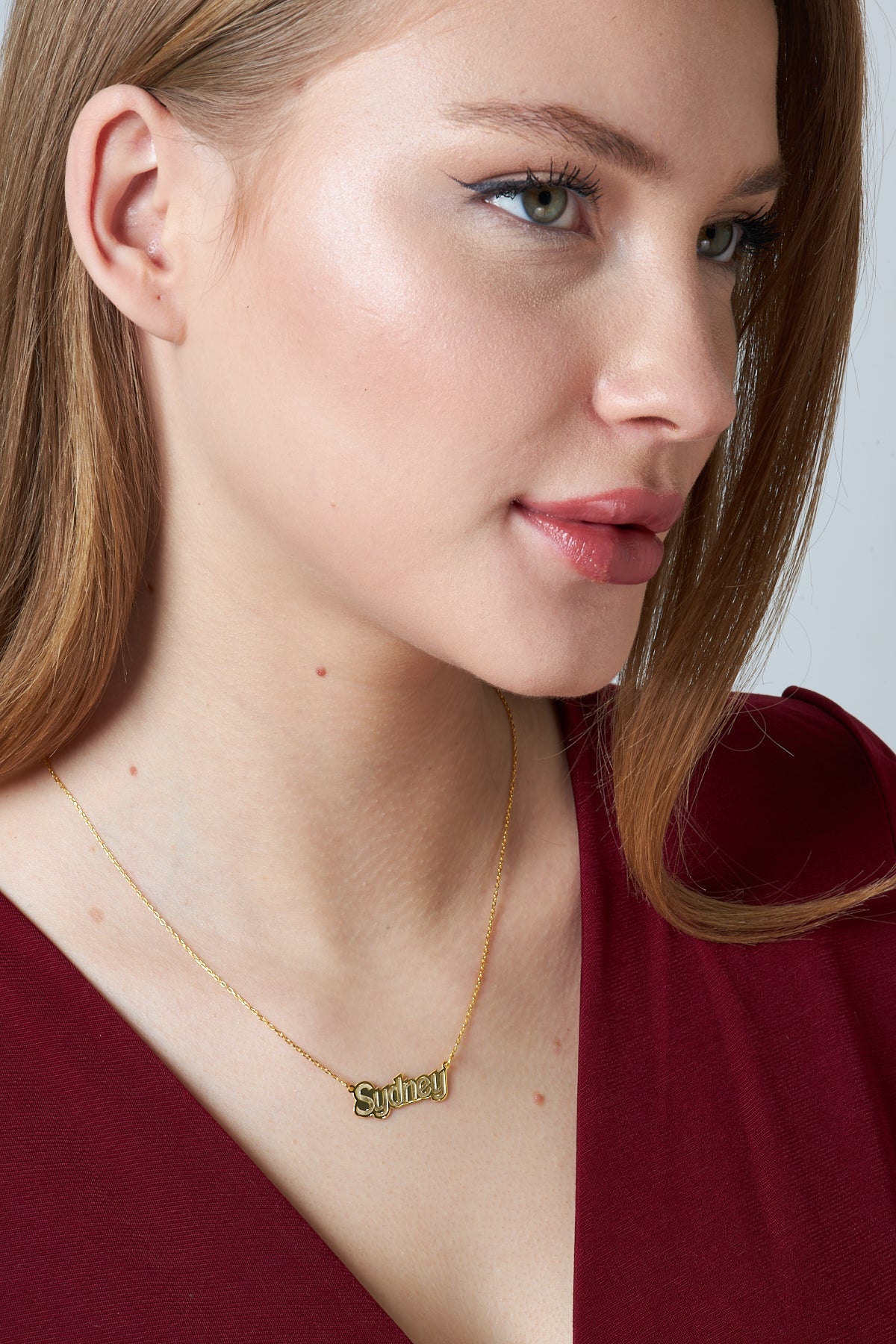 REFLEKTOR NAMENSKETTE | 925 SILBER