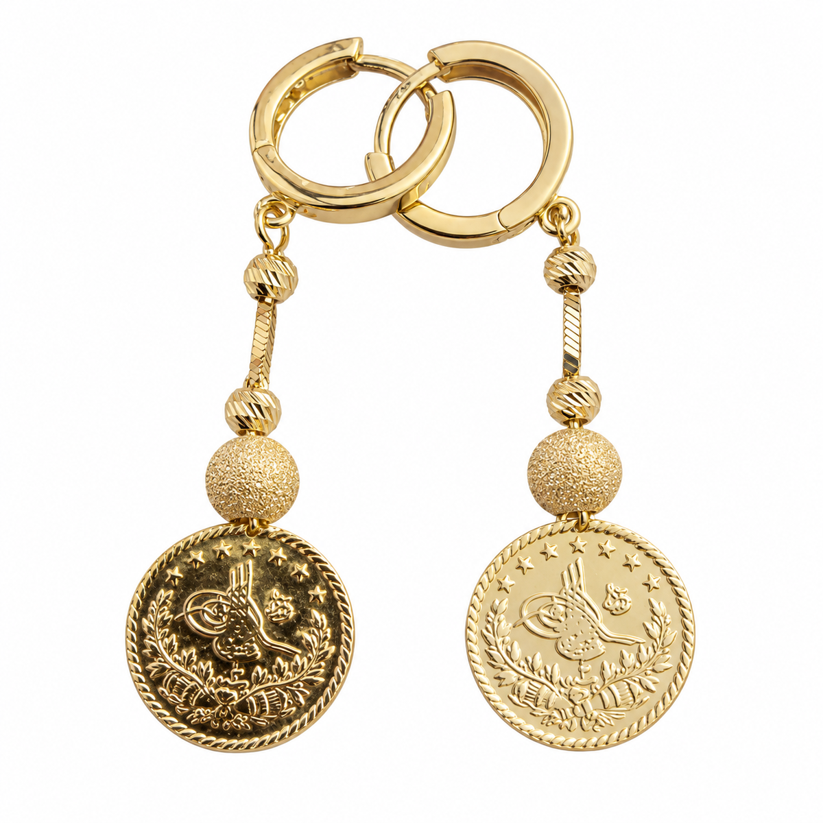 RESAT DORIKA OHRRINGE | 22K GOLD