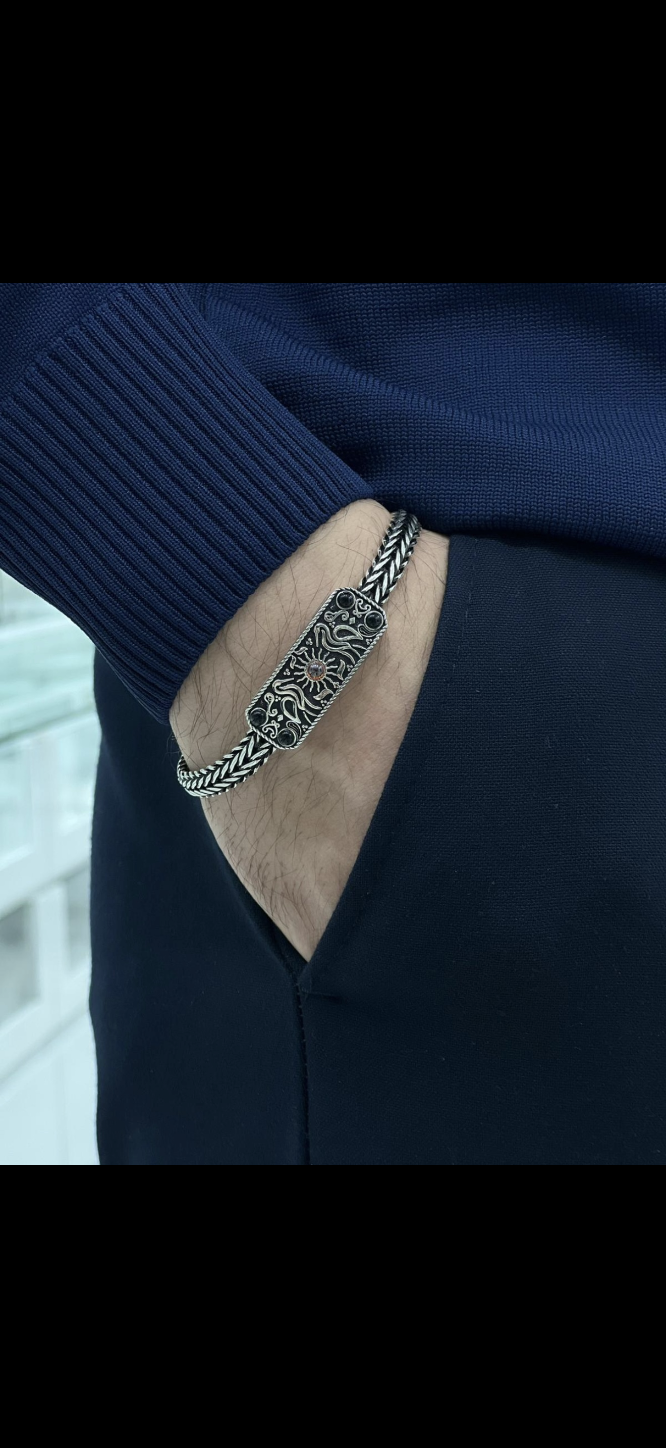 ALBORA ARMBAND MODEL 2  925 SILBER