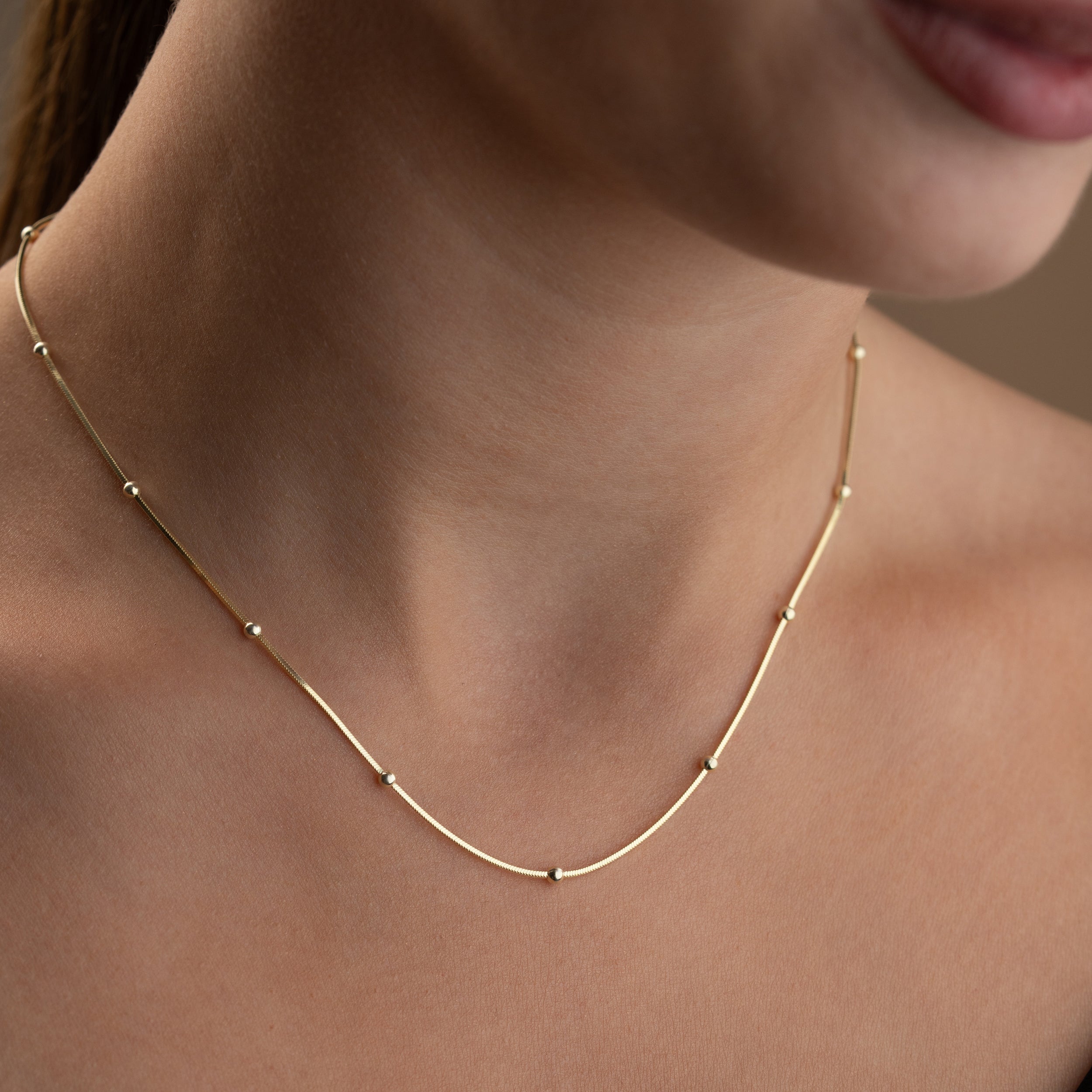 KUGEL HALSKETTE | 925 SILBER