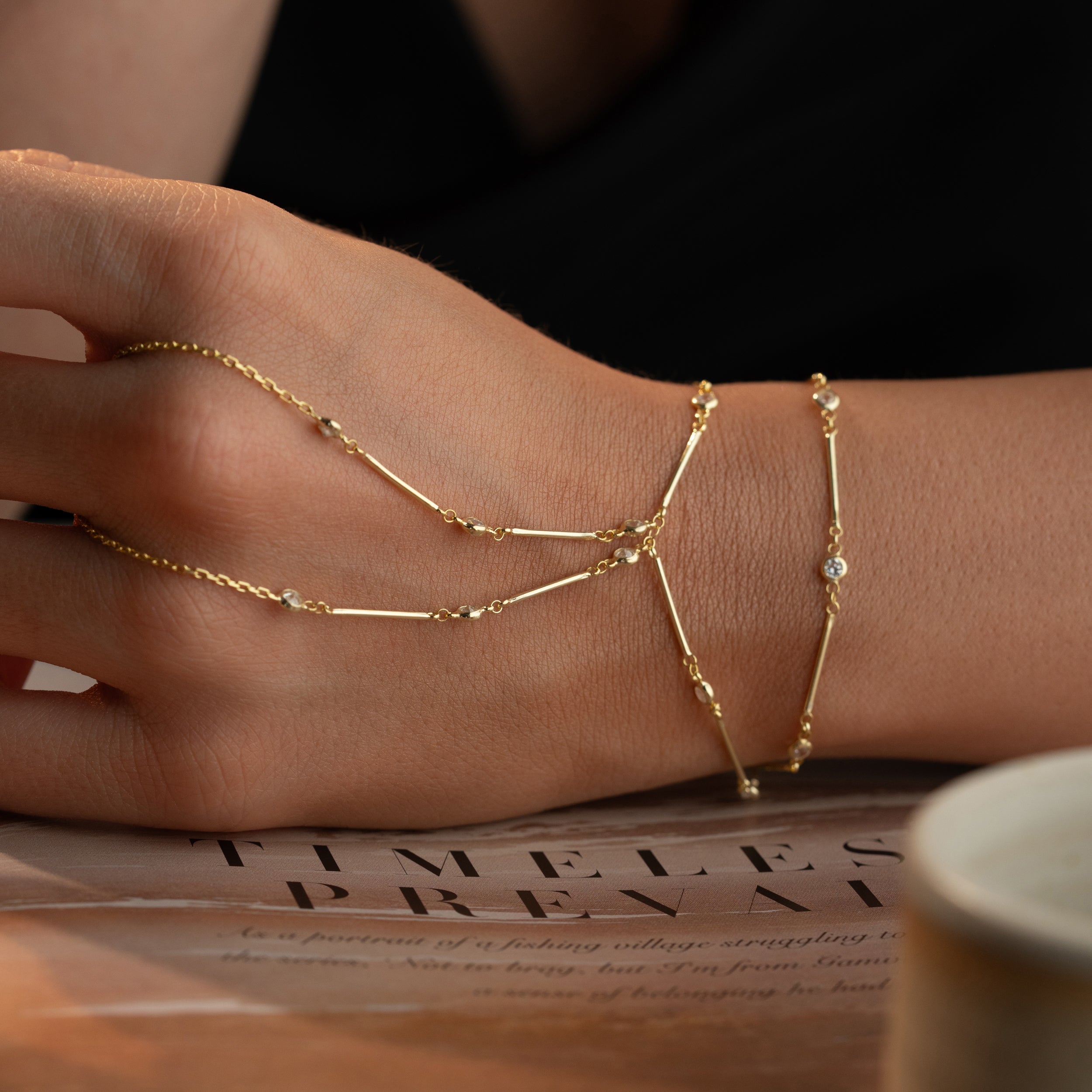 STRAHL HANDKETTE | 925 SILBER