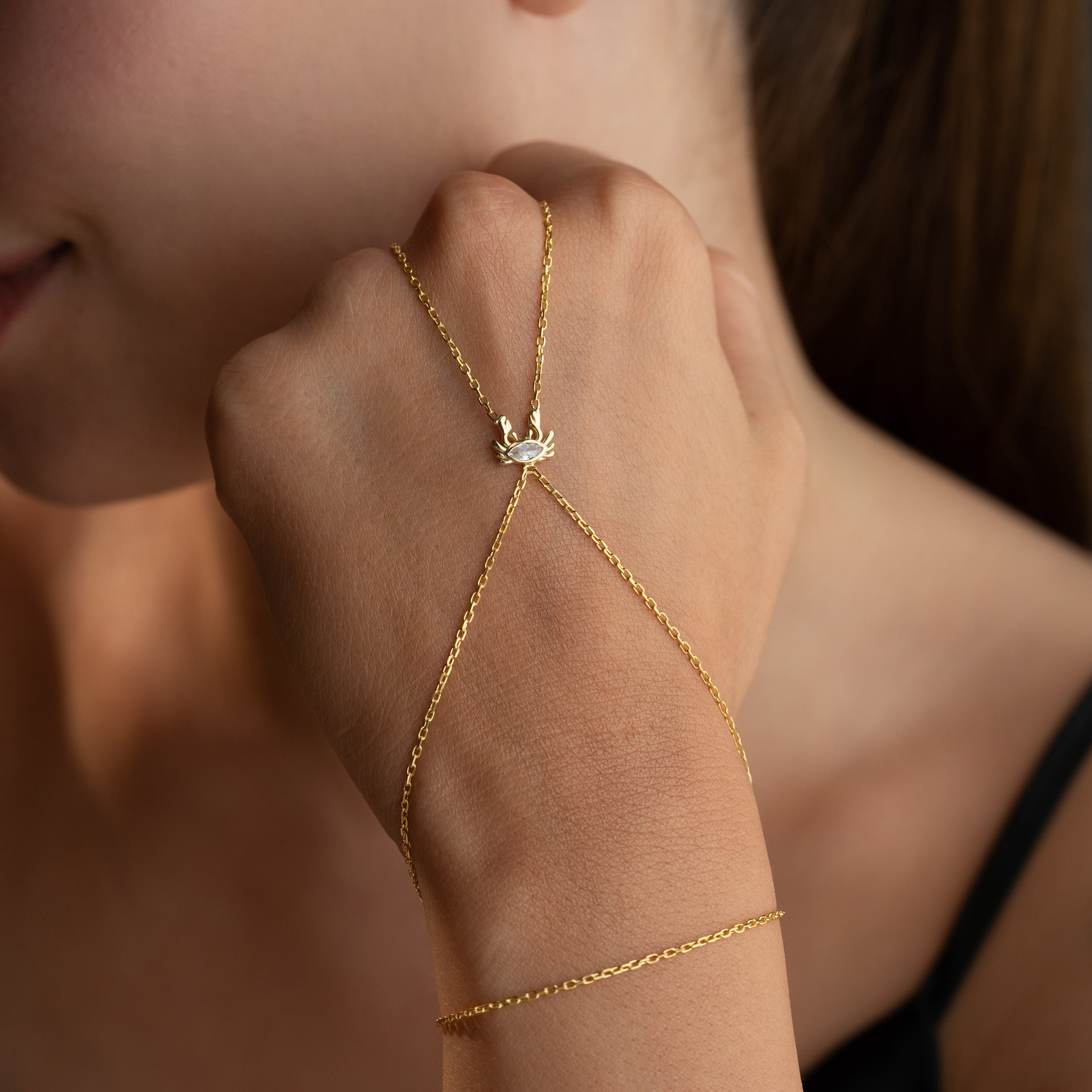 KREBS HANDKETTE | 925 SILBER