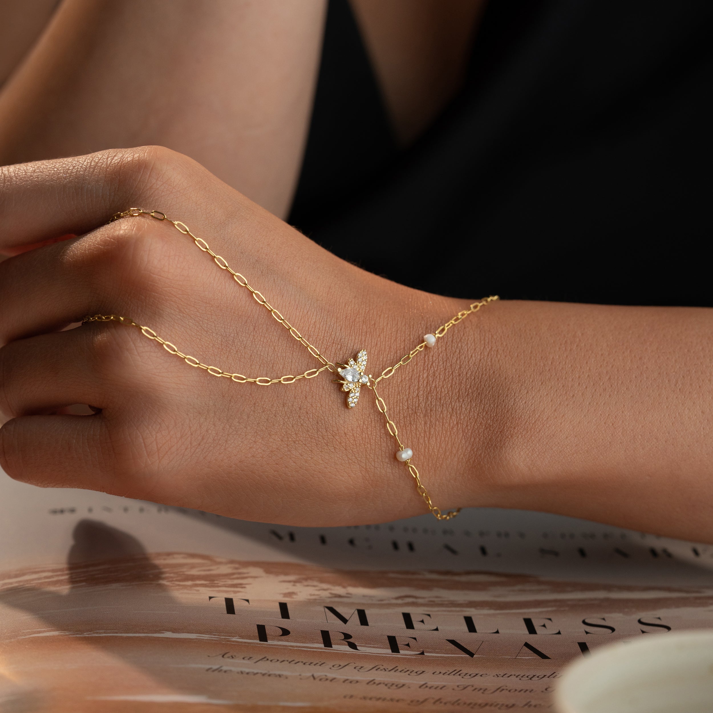 HONEY HANDKETTE | 925 SILBER