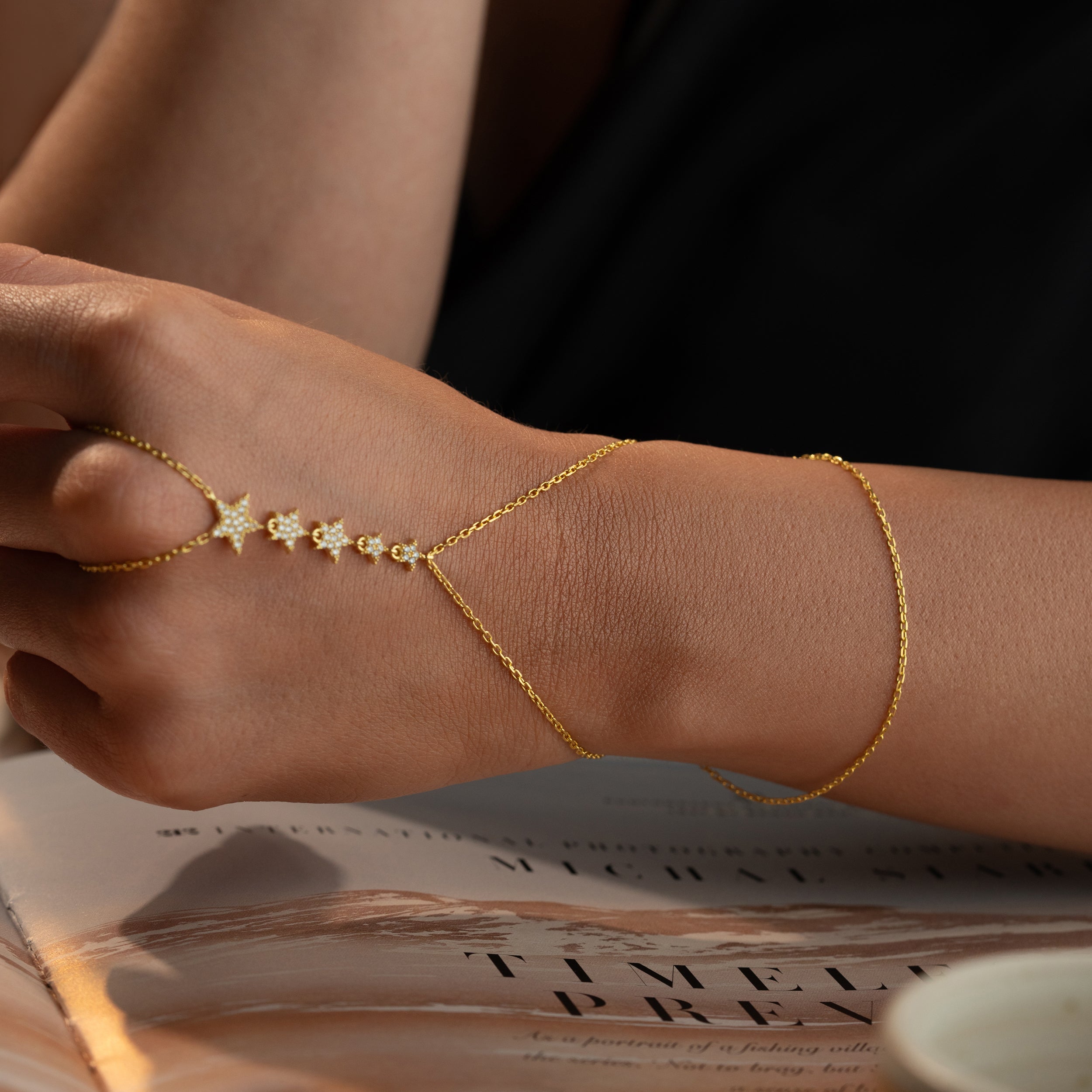 STERNPFAD HANDKETTE | 925 SILBER