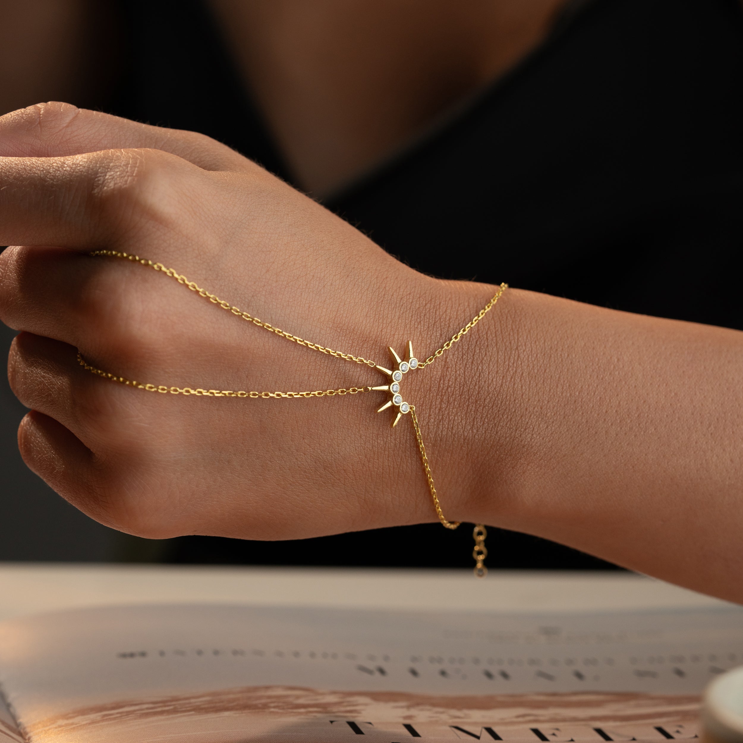 SOLUNA HANDKETTE | 925 SILBER