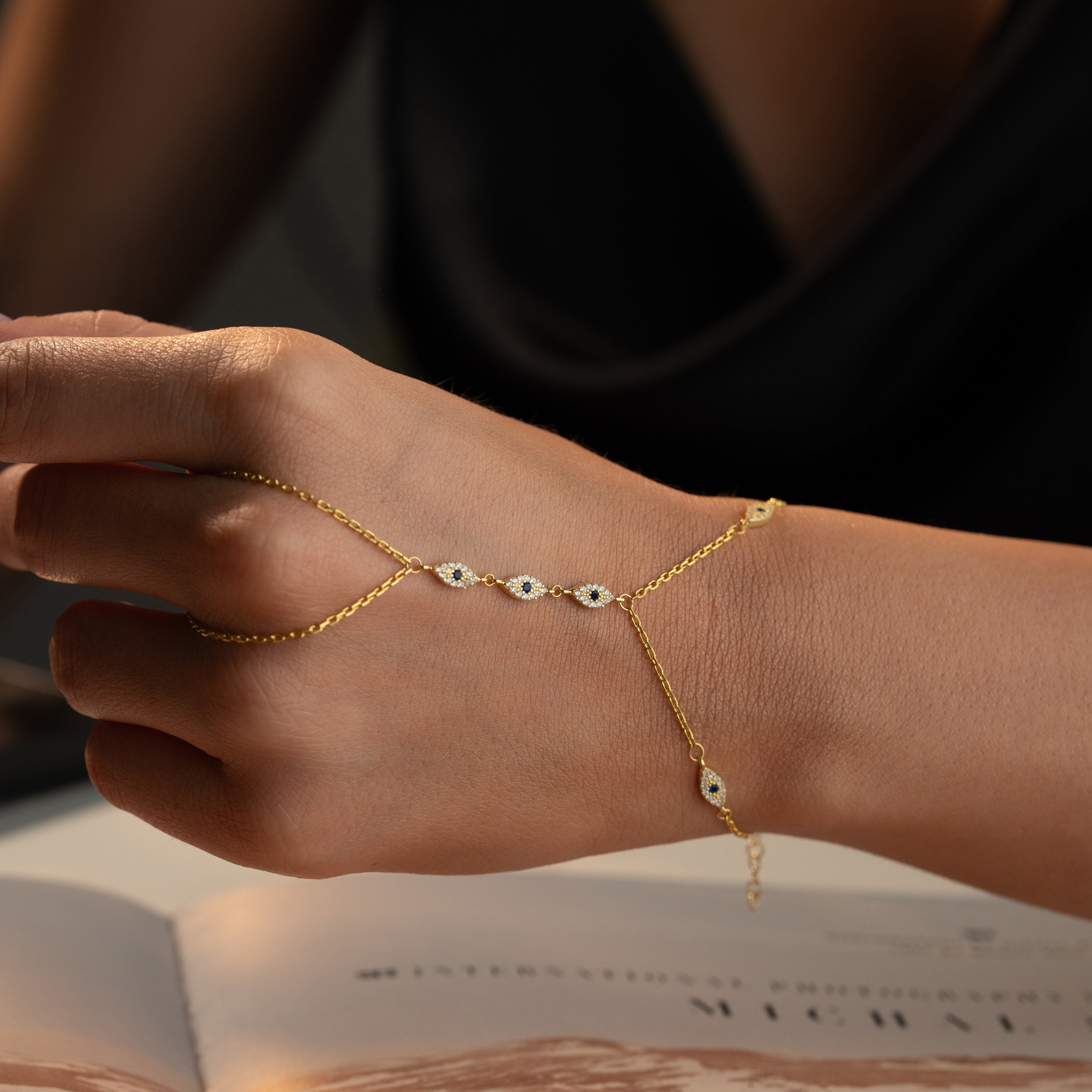 AUGE HANDKETTE | 925 SILBER