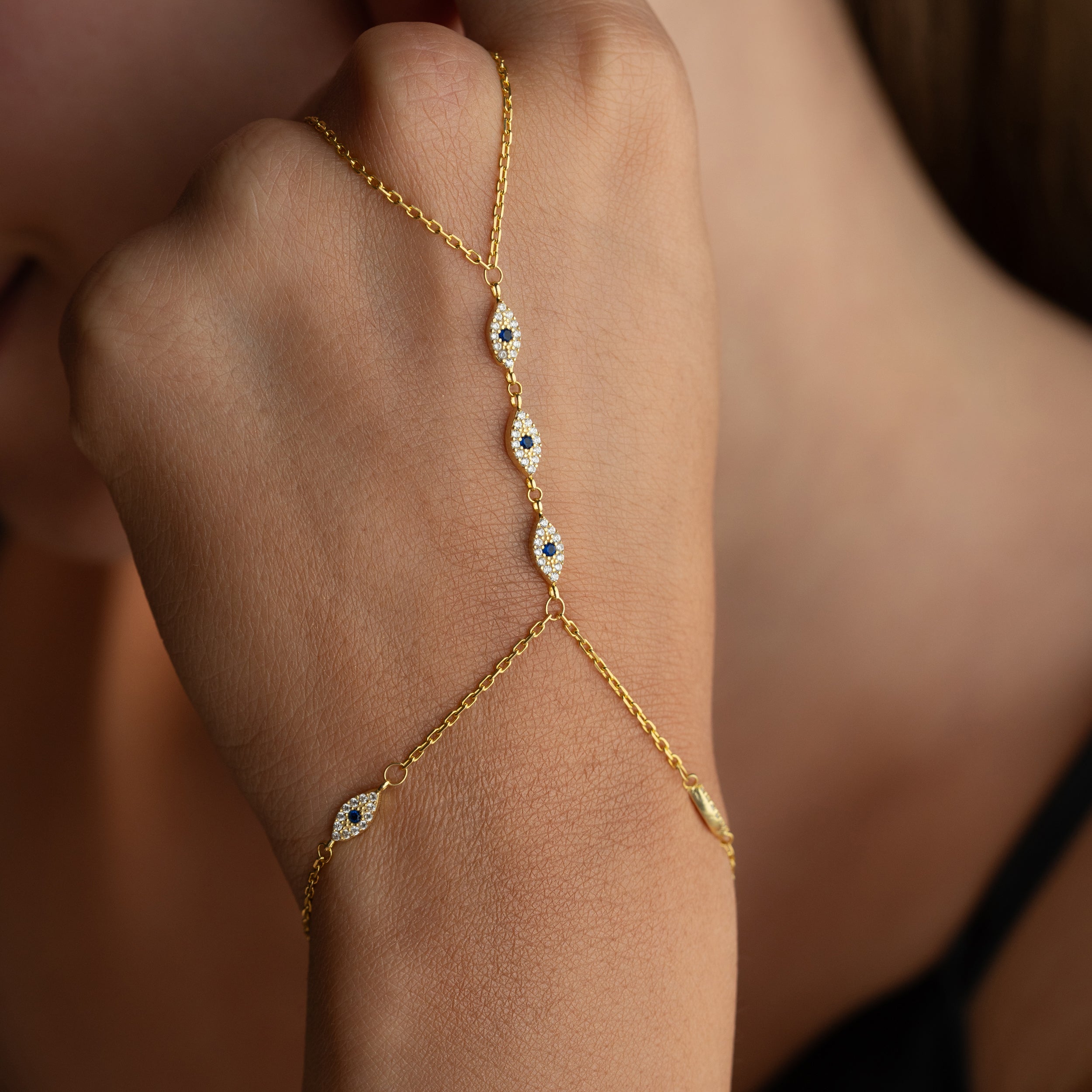 AUGE HANDKETTE | 925 SILBER