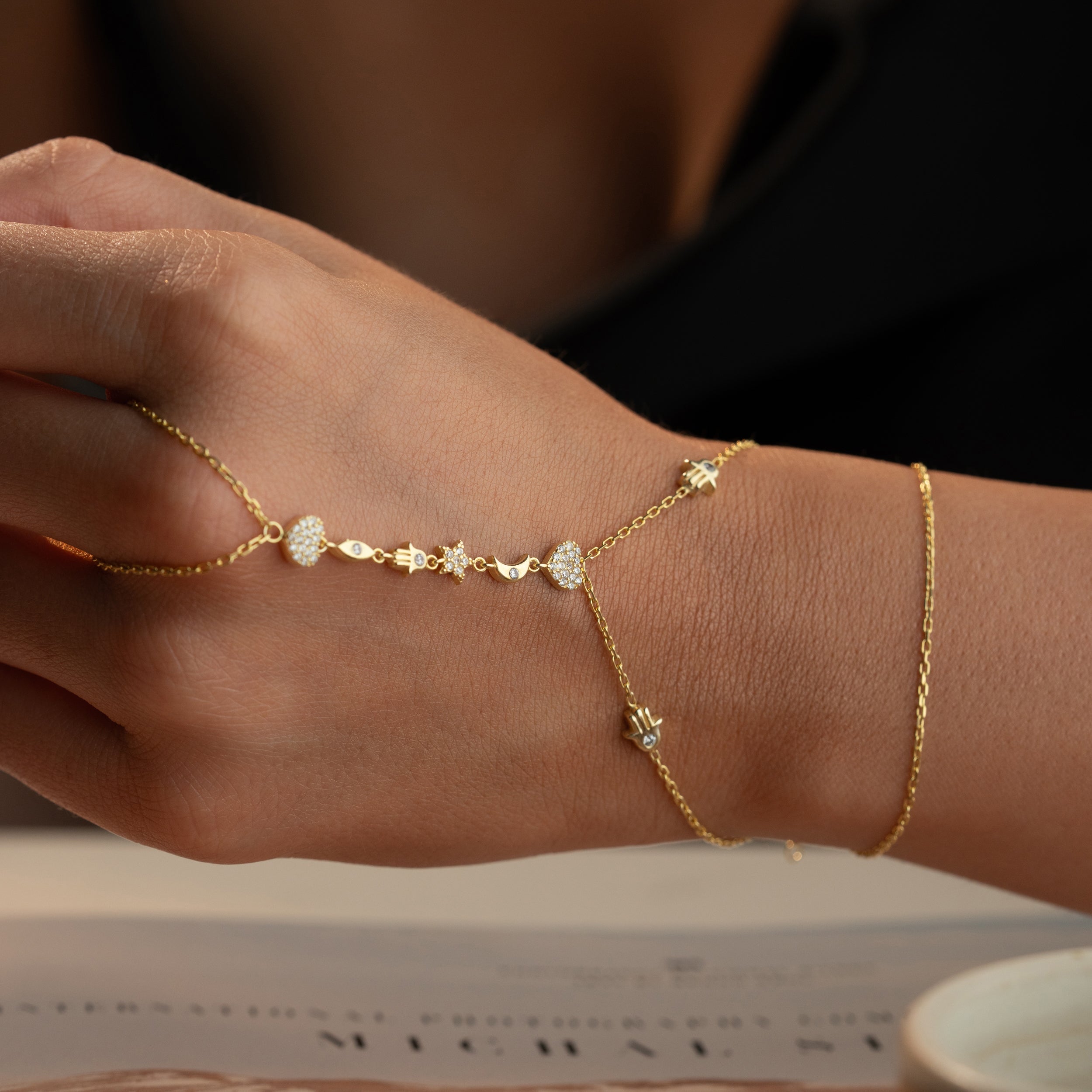 MYSTICA HANDKETTE | 925 SILBER