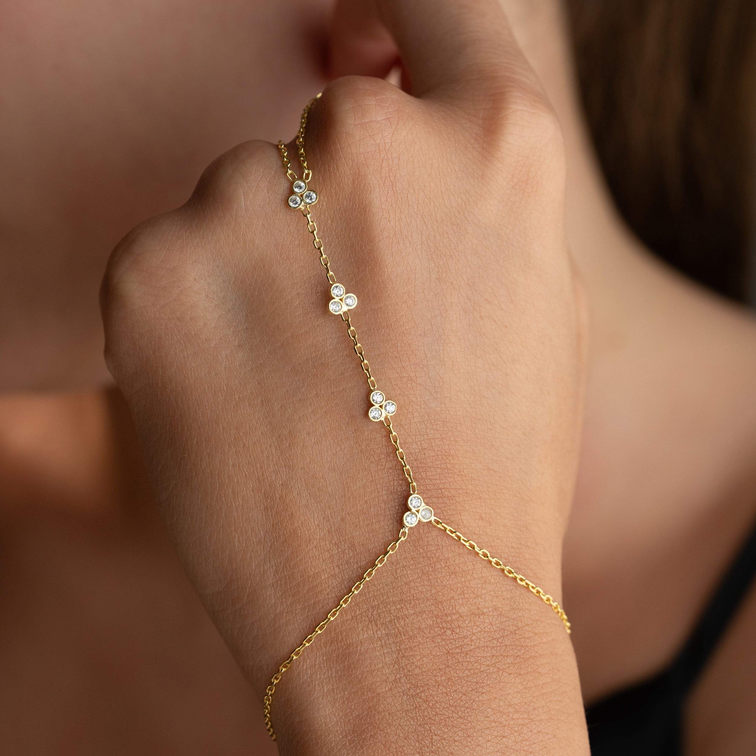 TRIELLE HANDKETTE | 925 SILBER