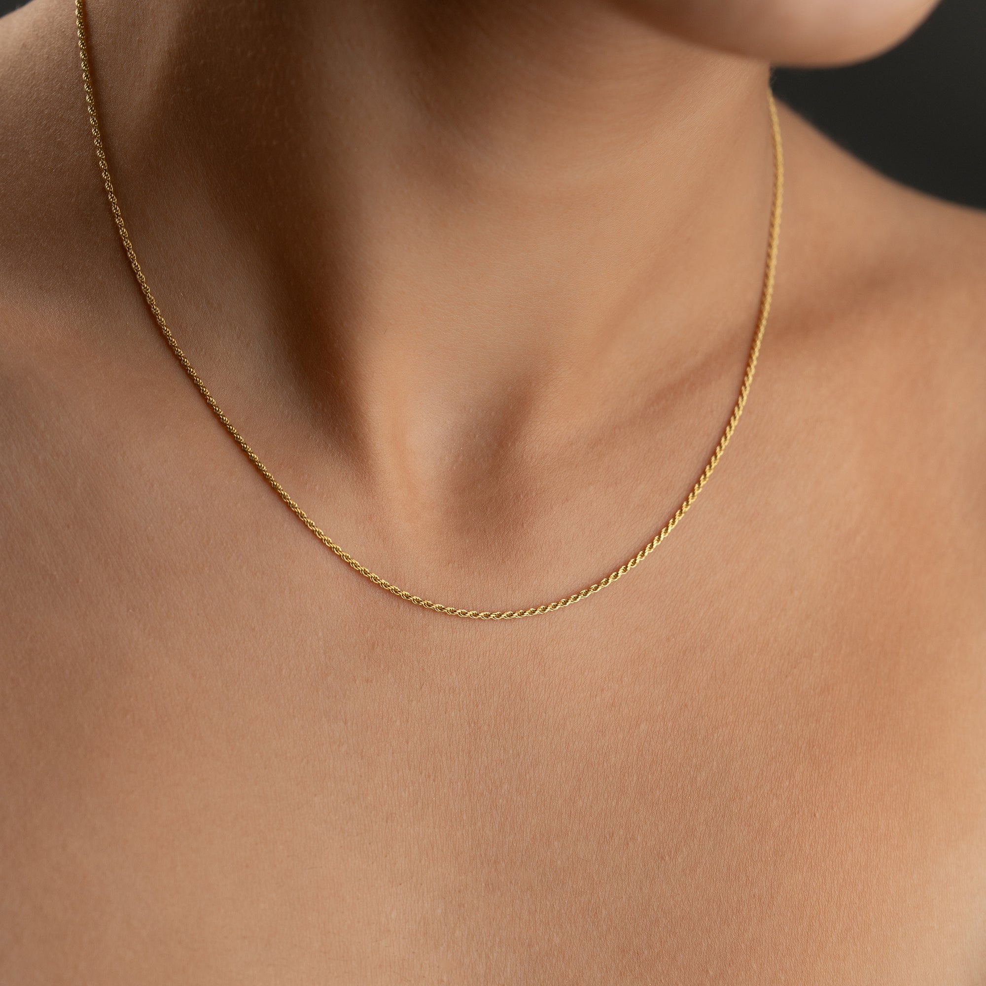 MINI WIRBEL HALSKETTE | 925 SILBER