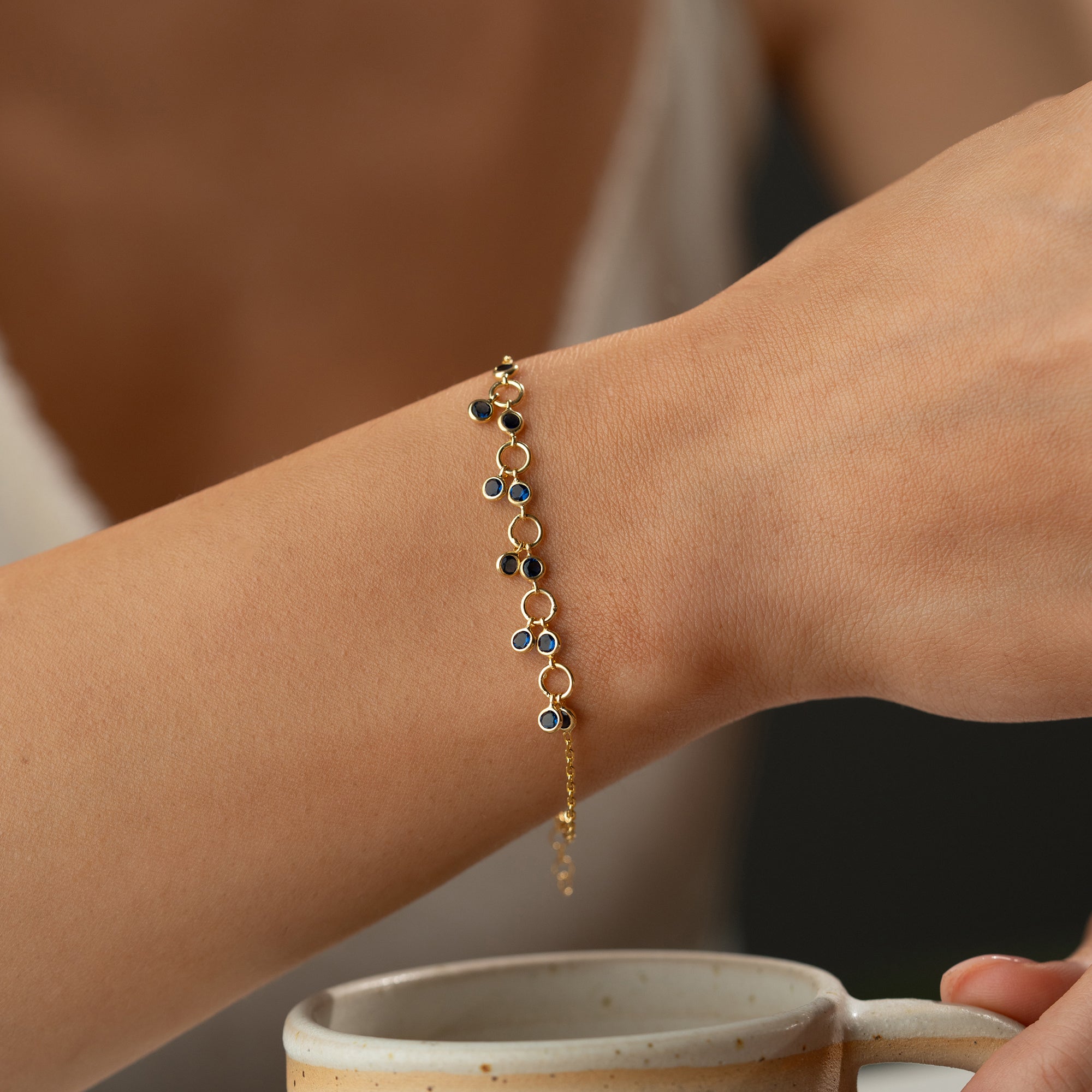 MIDNIGHT ARMBAND | 925 SILBER